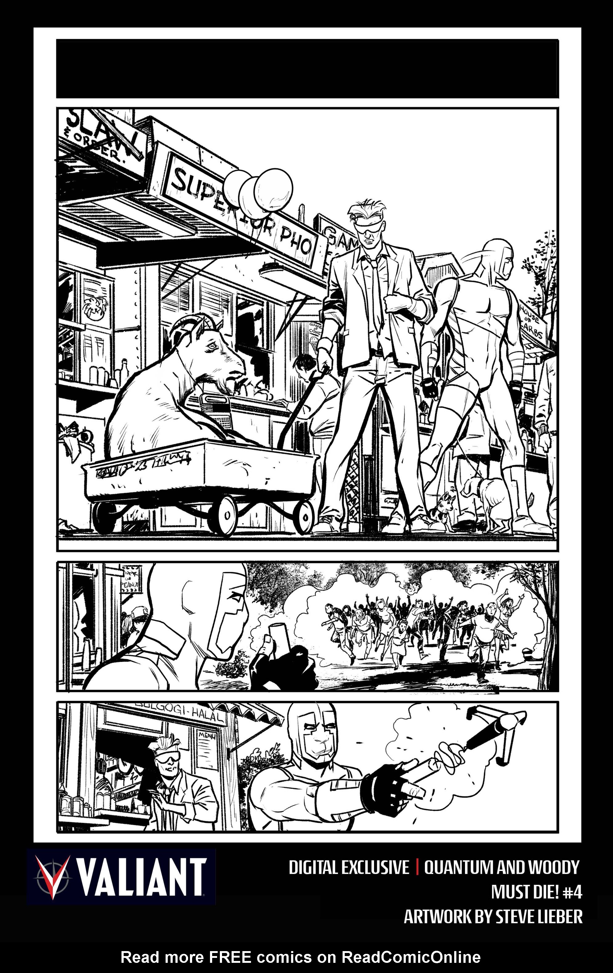 Read online Quantum and Woody Must Die comic -  Issue #4 - 32