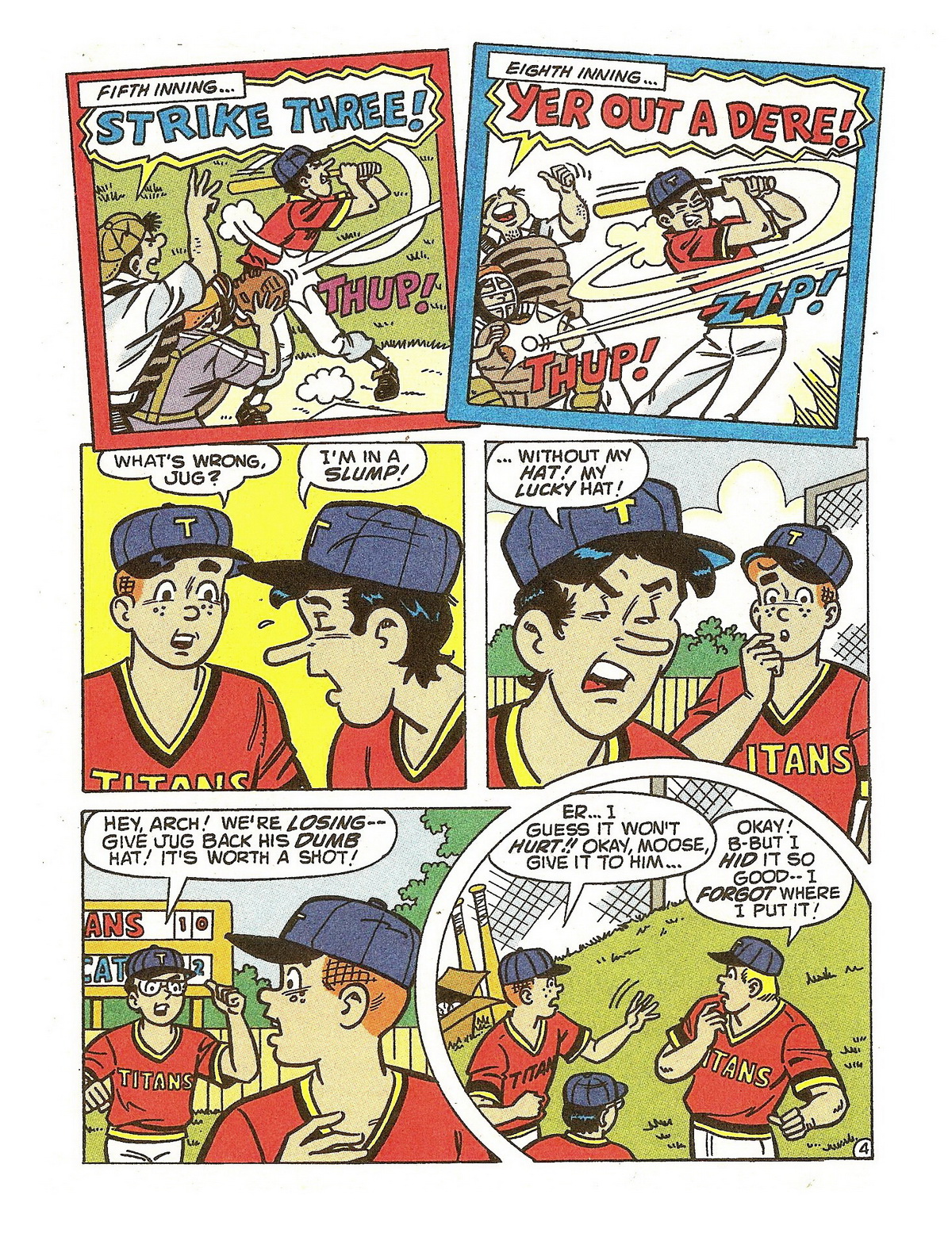 Read online Jughead's Double Digest Magazine comic -  Issue #68 - 128