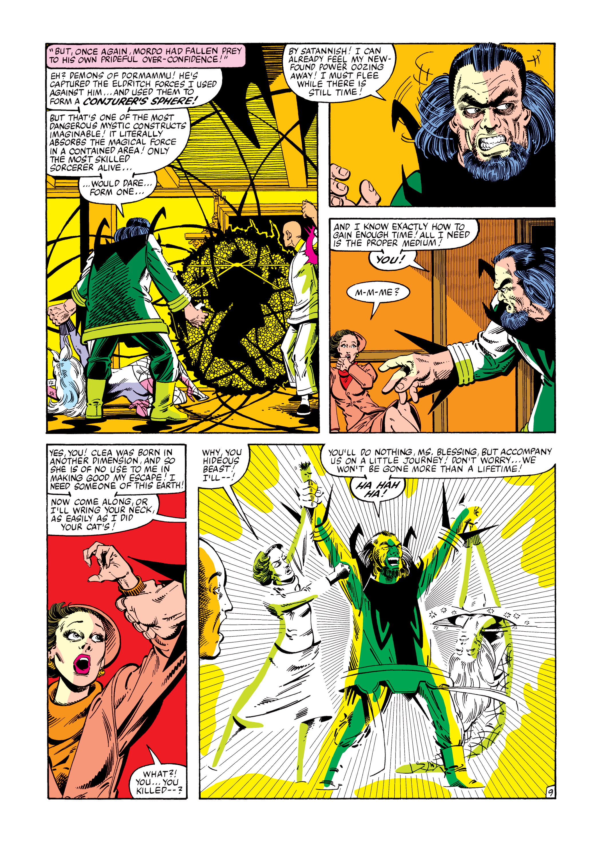 Read online Marvel Masterworks: Doctor Strange comic -  Issue # TPB 9 (Part 1) - 88
