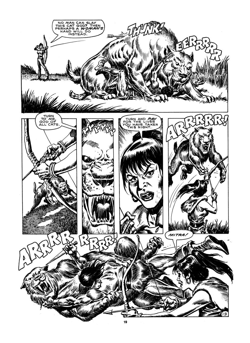 Read online The Savage Sword Of Conan comic -  Issue #151 - 17
