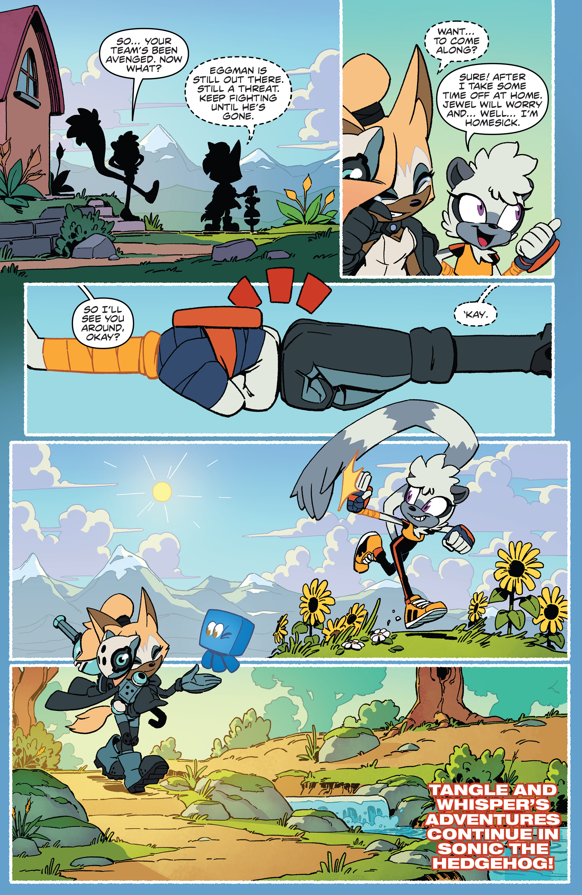 Read online Sonic the Hedgehog: Tangle & Whisper comic -  Issue #4 - 22