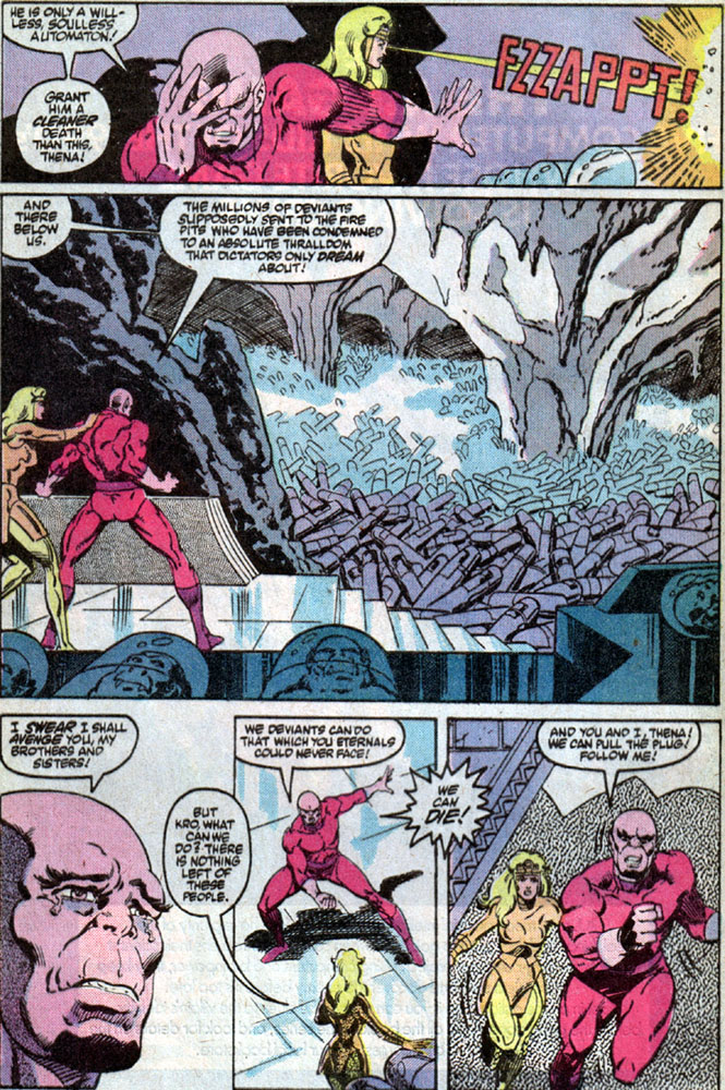 Read online Eternals (1985) comic -  Issue #12 - 6