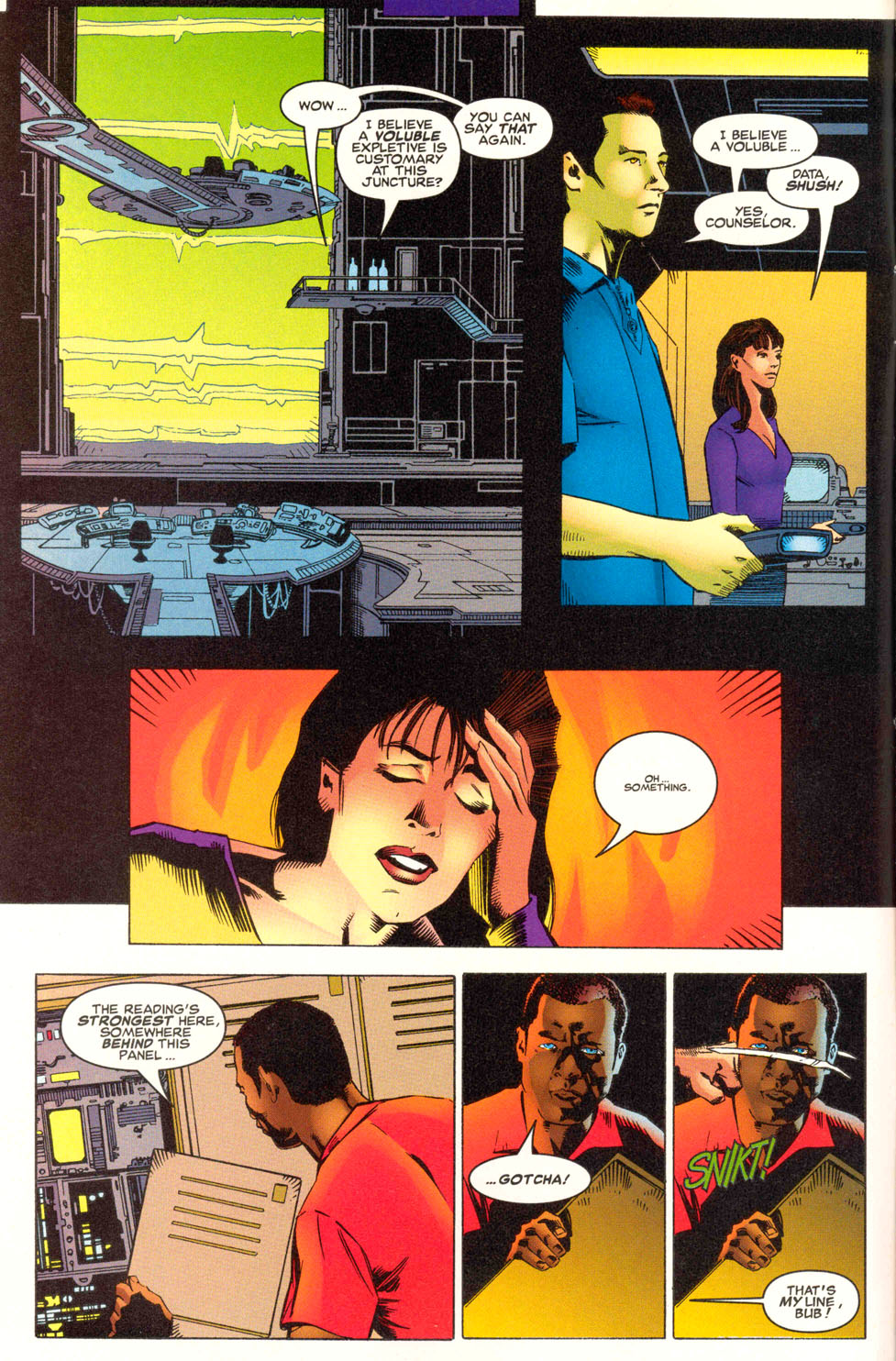 Star Trek: The Next Generation/X-Men: Second Contact issue Full - Page 14