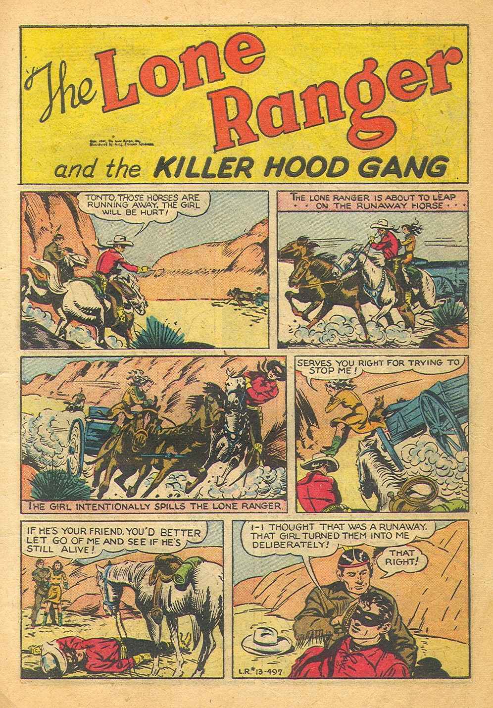 Read online The Lone Ranger (1948) comic -  Issue #13 - 3