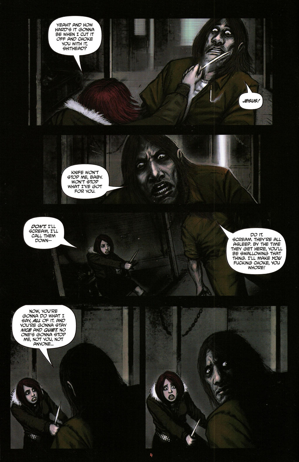 Read online Zombies! Feast comic -  Issue #4 - 6