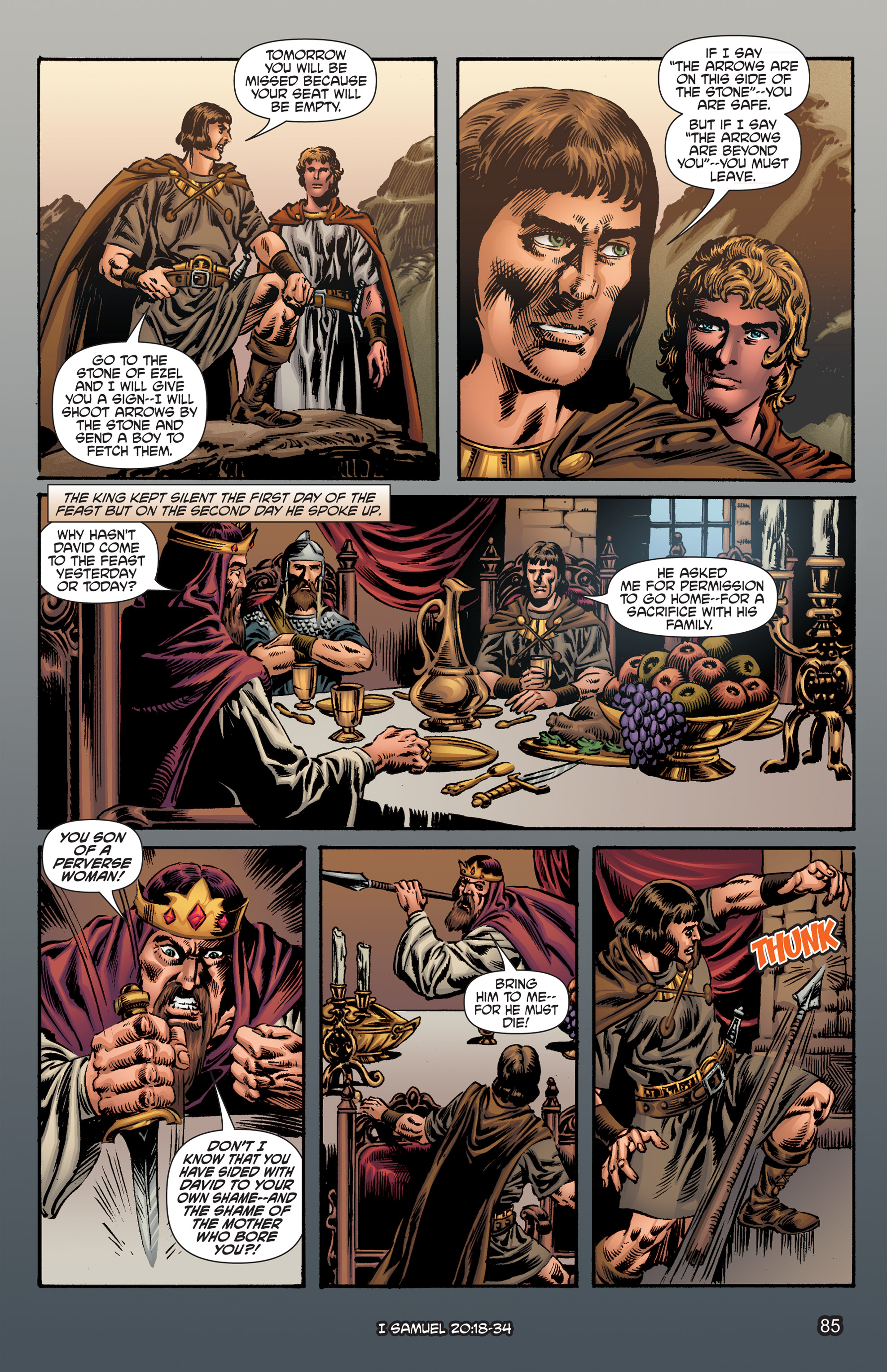 Read online The Kingstone Bible comic -  Issue #5 - 89
