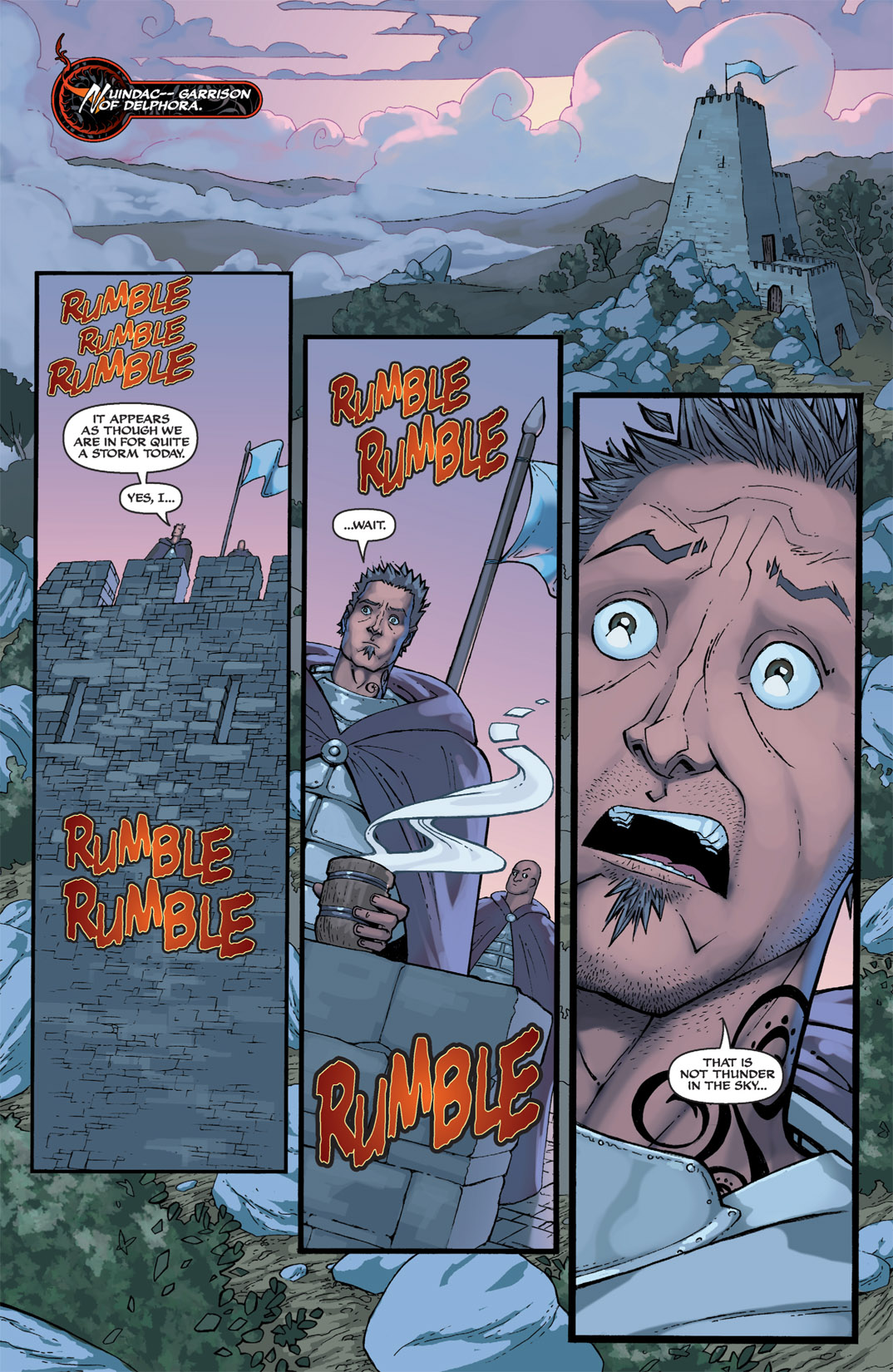 Read online Michael Turner's Soulfire: Dying Of The Light comic -  Issue # _TPB - 67