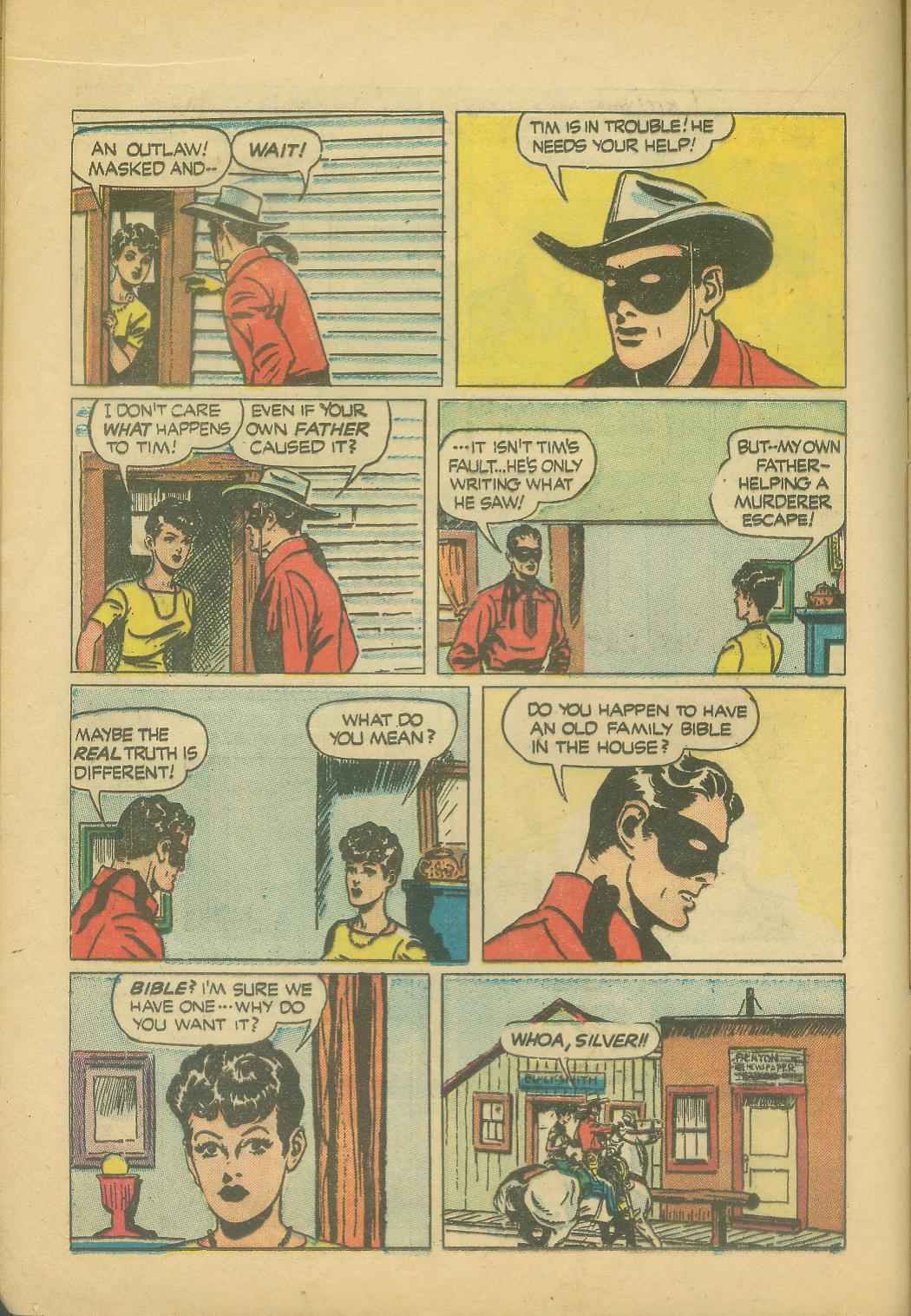 Read online The Lone Ranger (1948) comic -  Issue #12 - 18