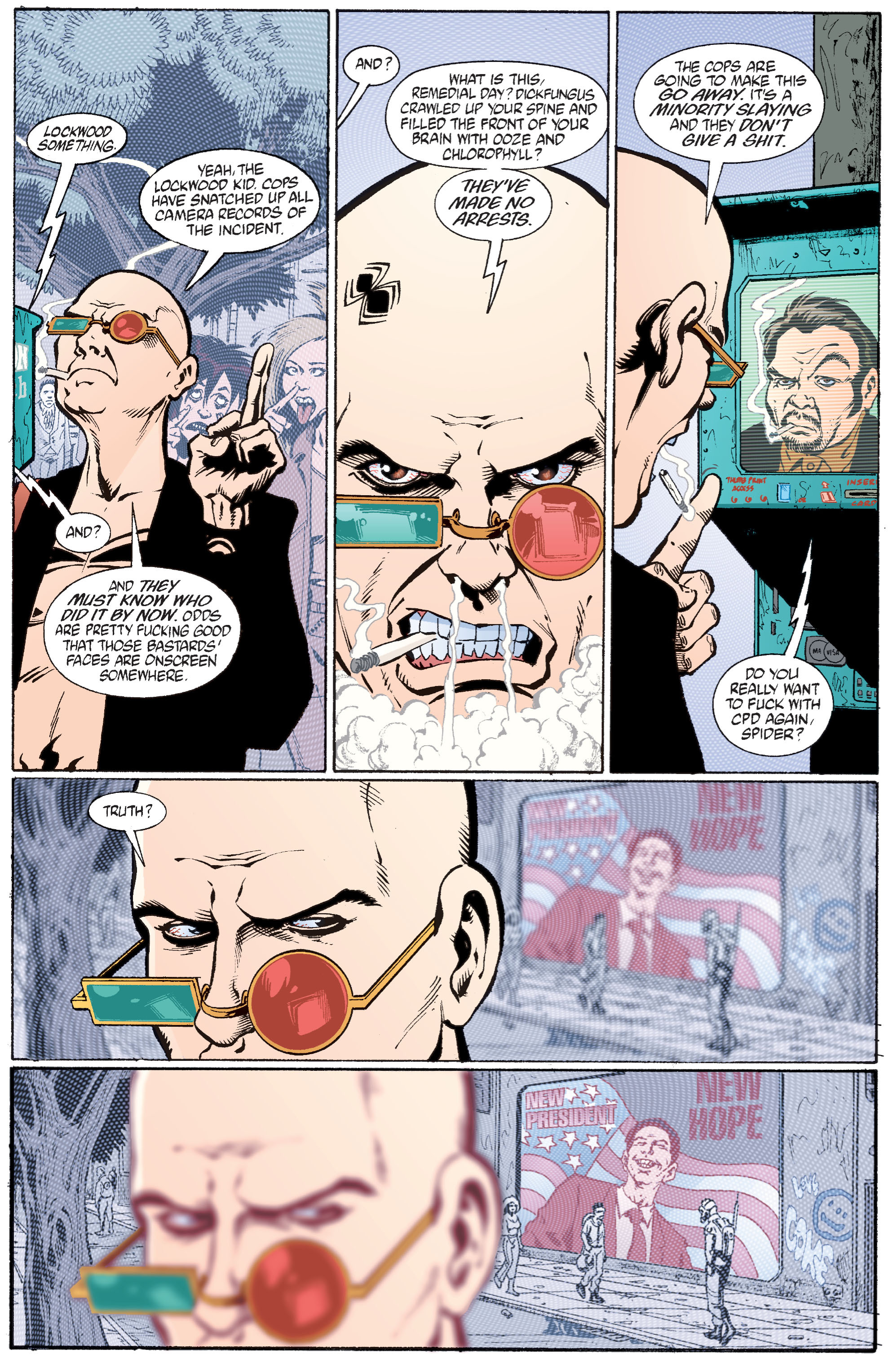 Read online Transmetropolitan comic -  Issue #28 - 22