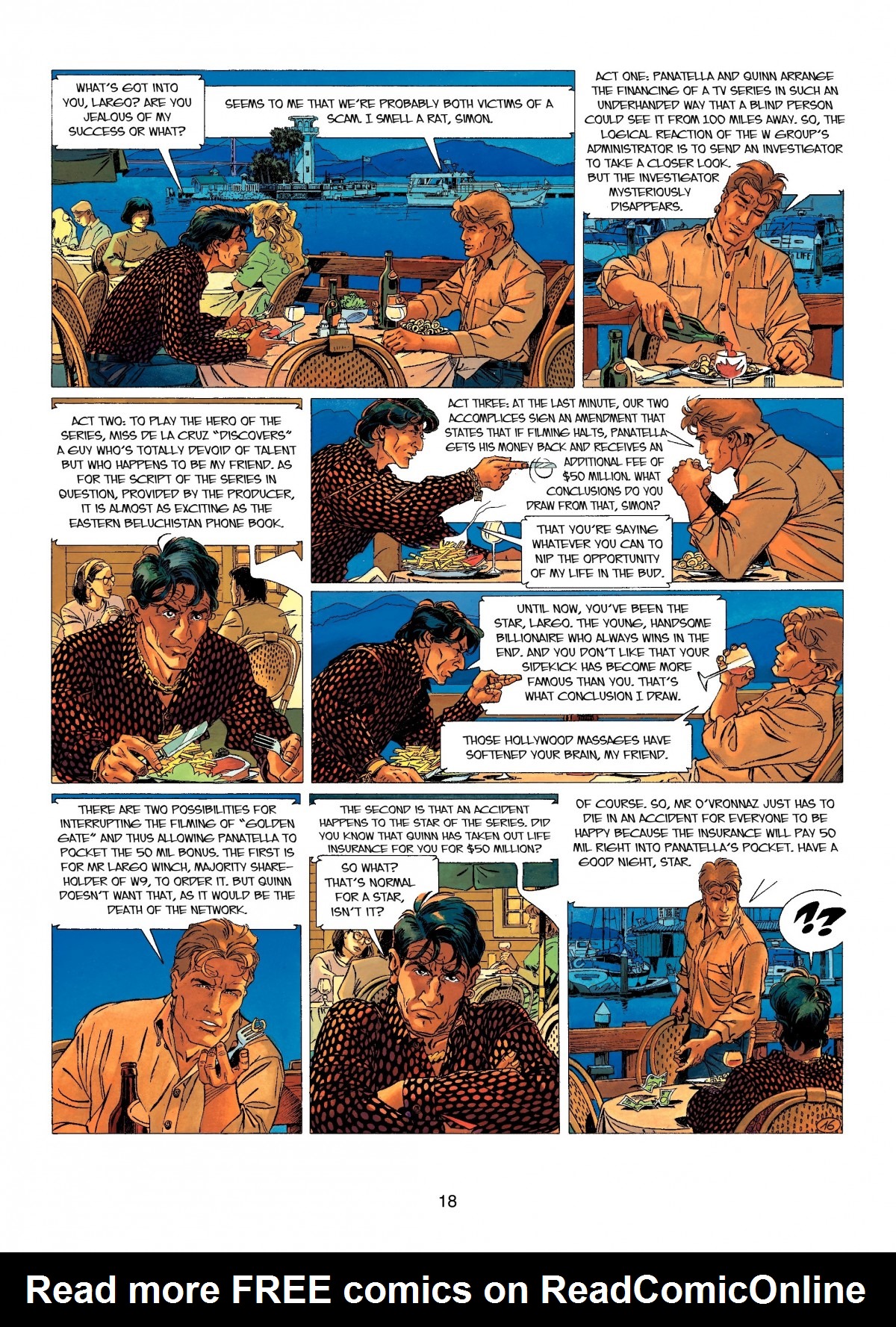 Read online Largo Winch comic -  Issue # TPB 7 - 20