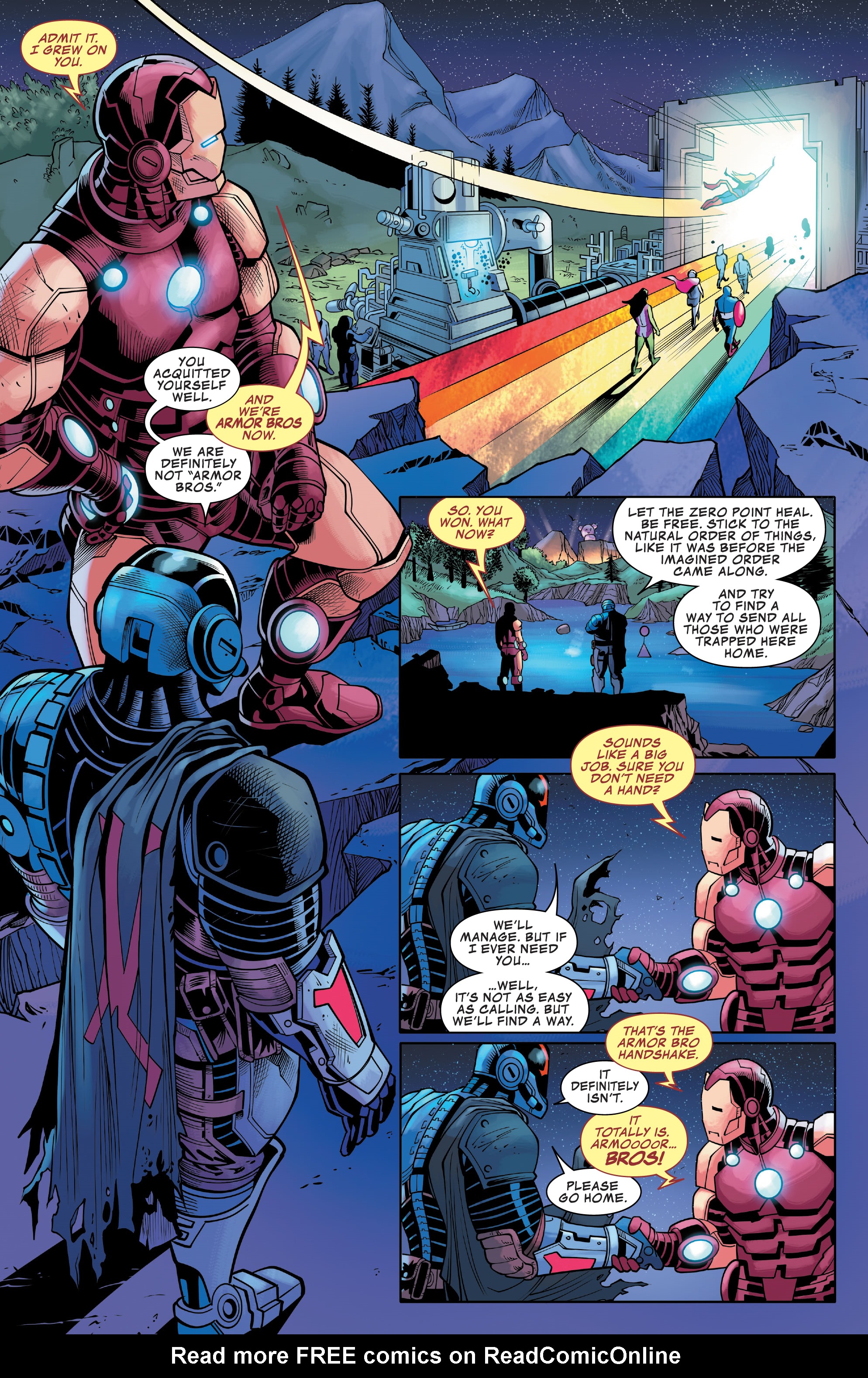 Read online Fortnite X Marvel: Zero War comic -  Issue #5 - 32