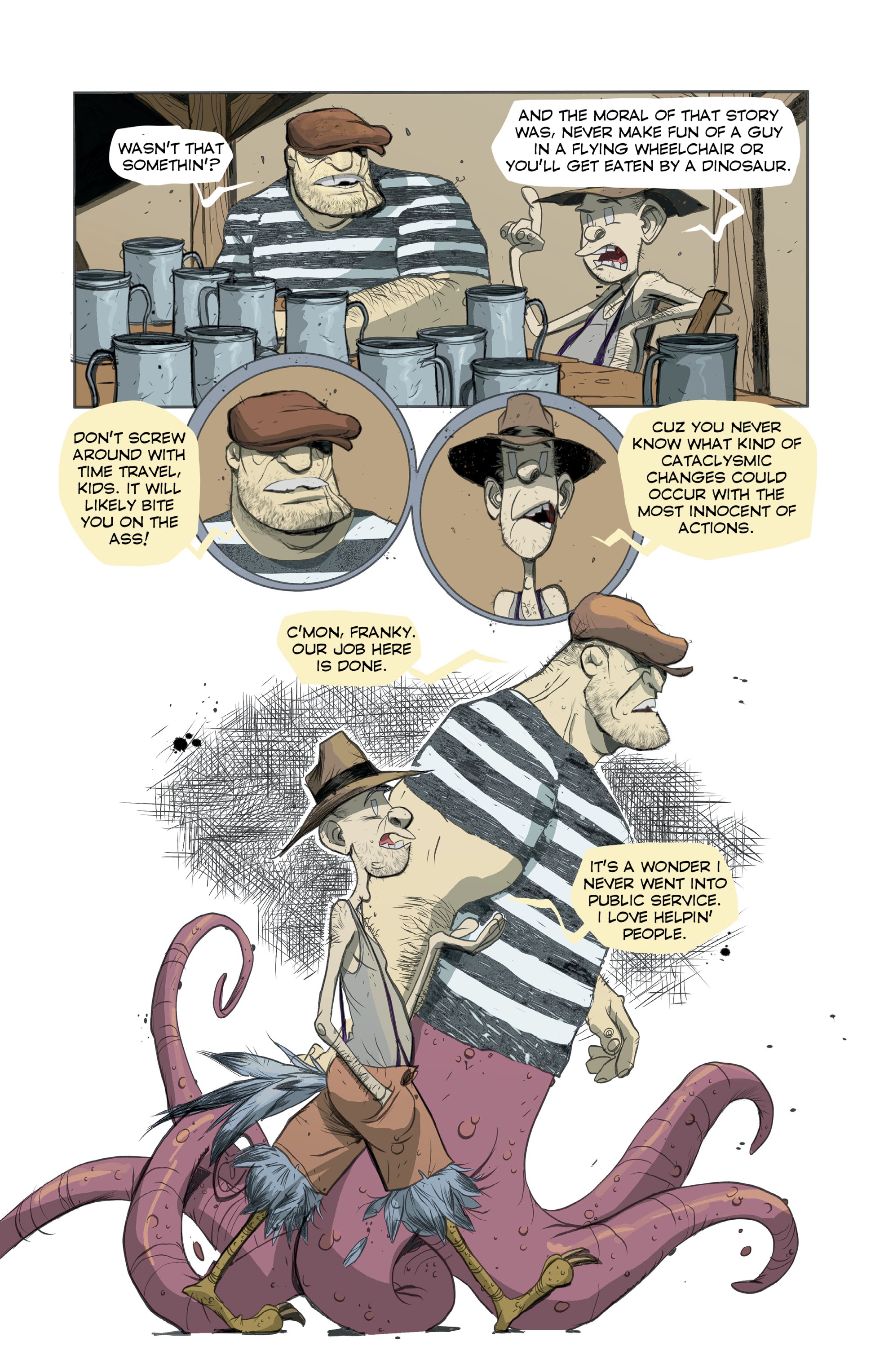 Read online The Unholy Bastards vs. the Future! comic -  Issue # Full - 26