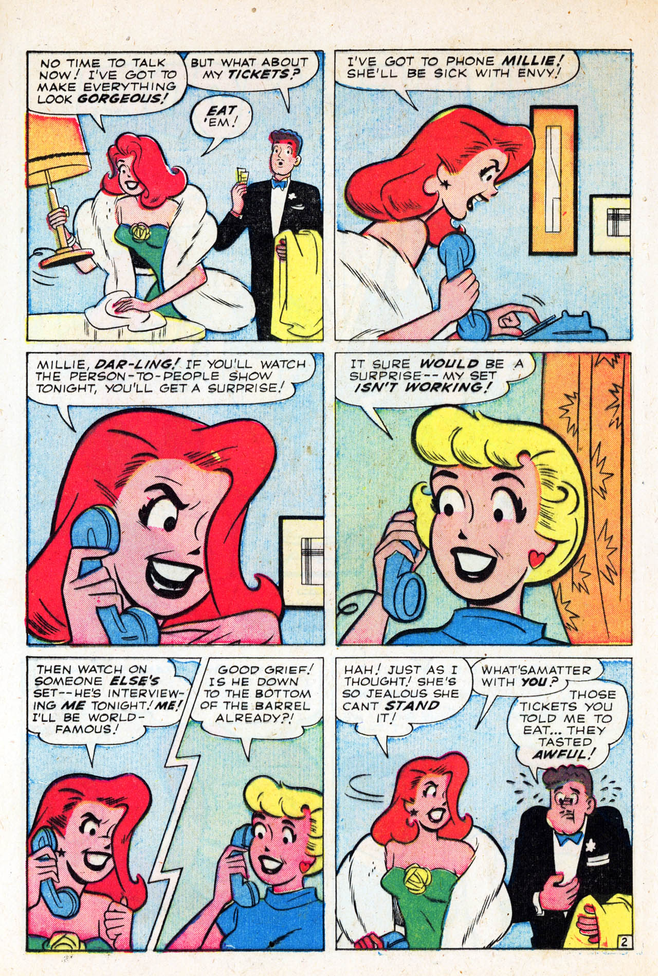 Read online Millie the Model comic -  Issue #91 - 12