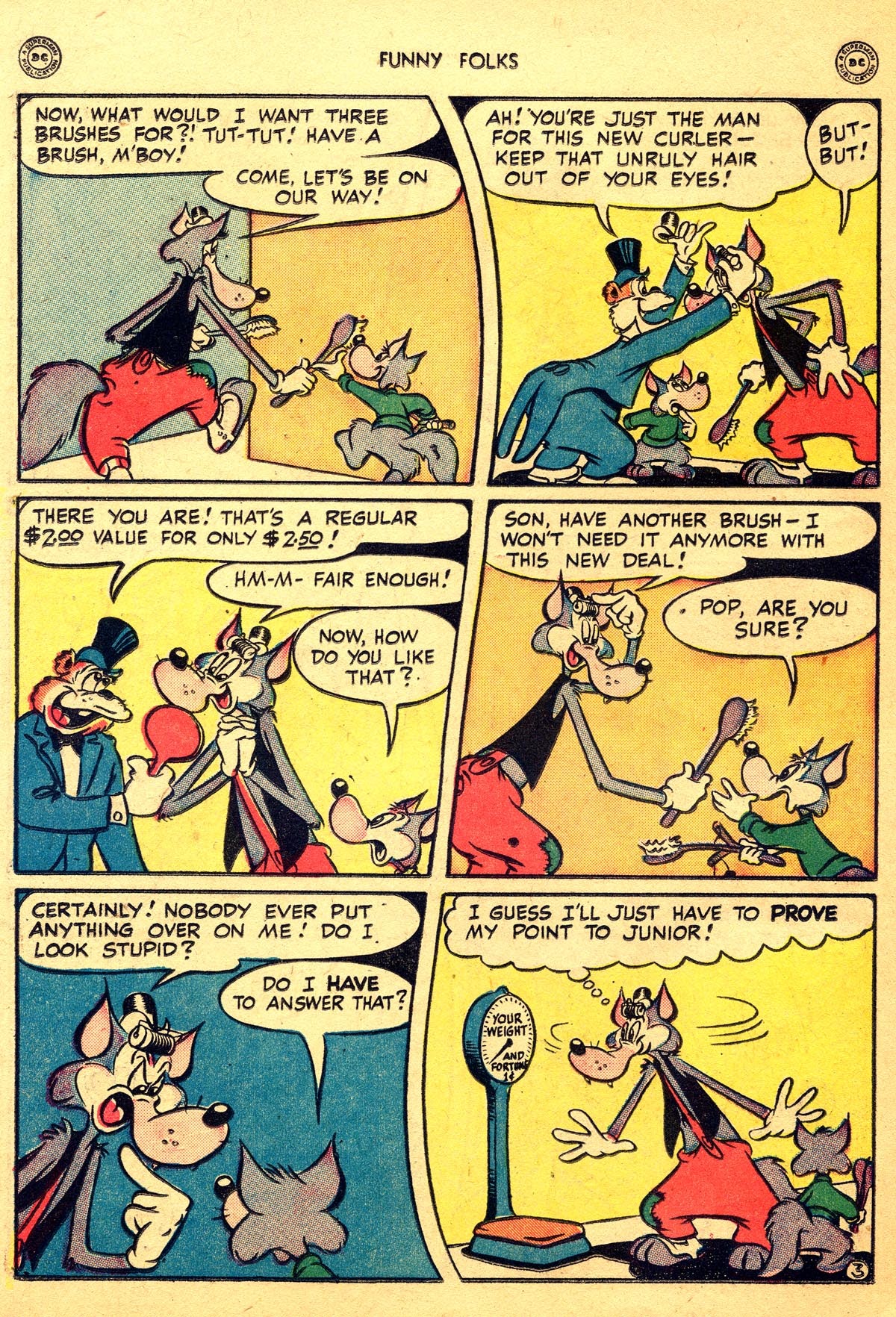 Read online Funny Folks comic -  Issue #19 - 38