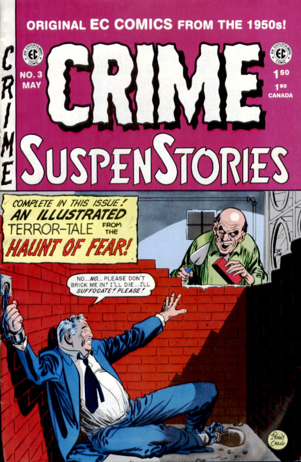 Read online Crime SuspenStories comic -  Issue #3 - 1