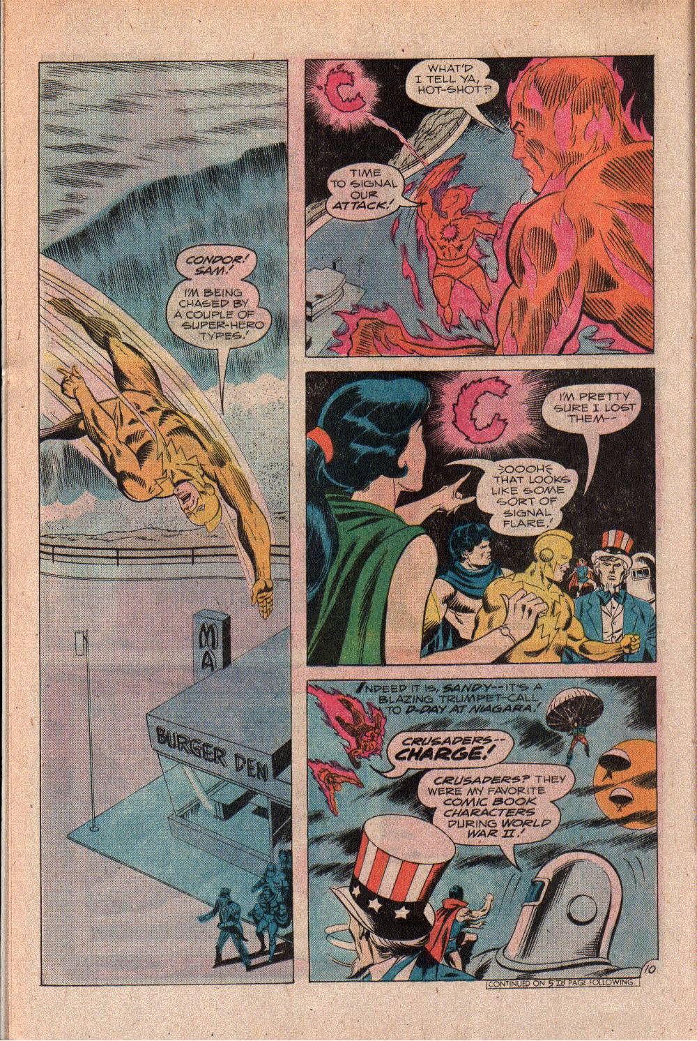 Read online Freedom Fighters (1976) comic -  Issue #8 - 16