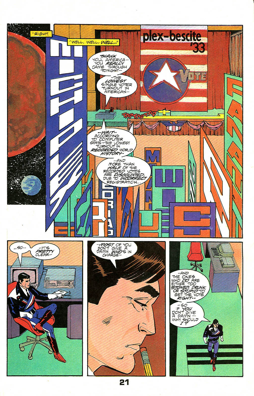Read online American Flagg! comic -  Issue #50 - 26