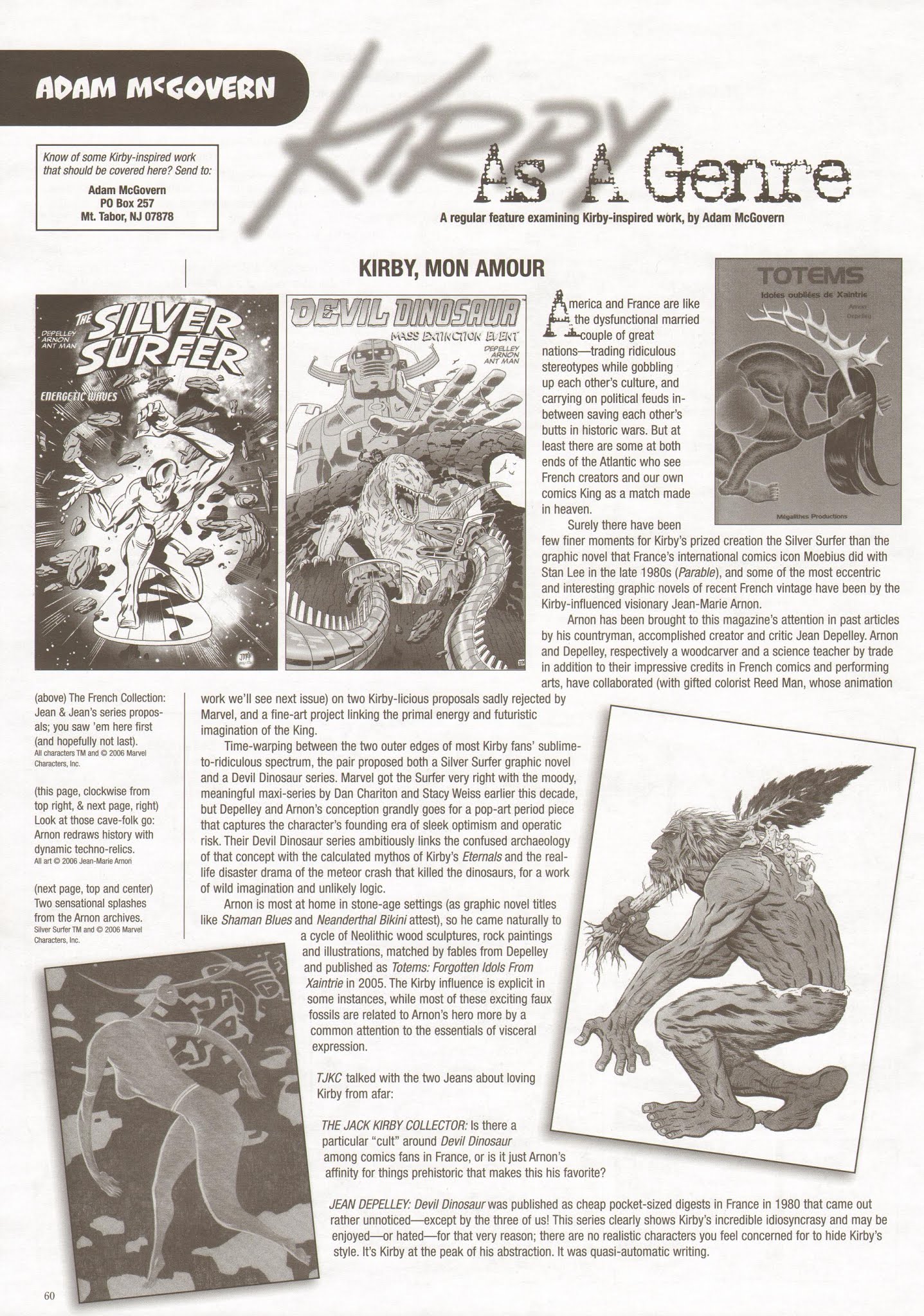 Read online The Jack Kirby Collector comic -  Issue #46 - 59