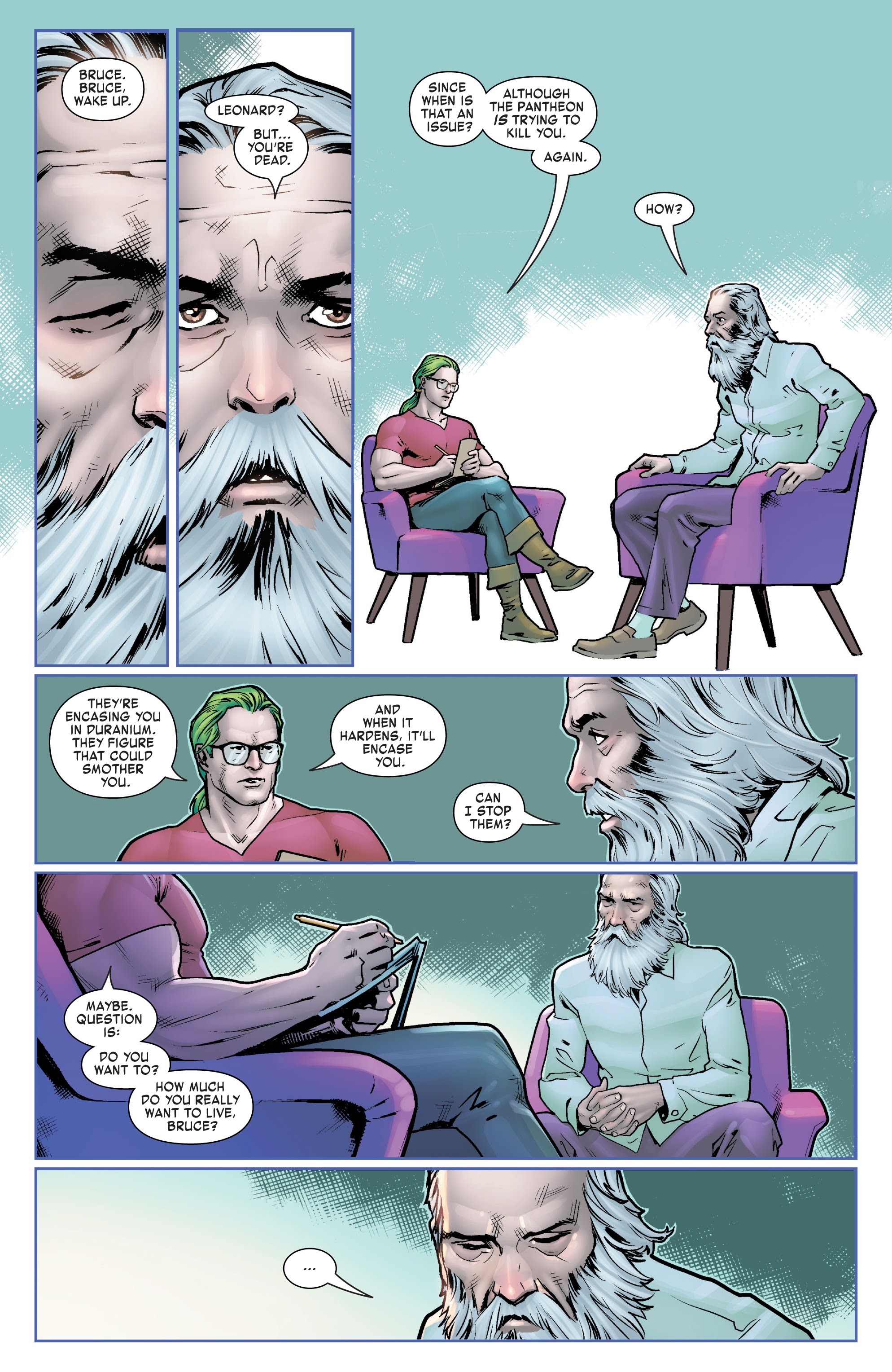 Read online Maestro: War And Pax comic -  Issue #4 - 8