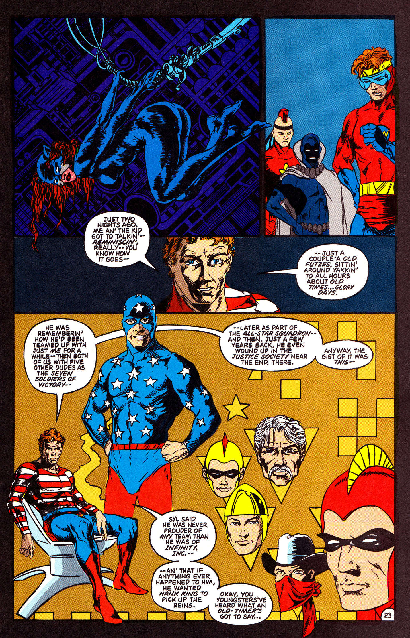 Read online Infinity Inc. (1984) comic -  Issue #51 - 29