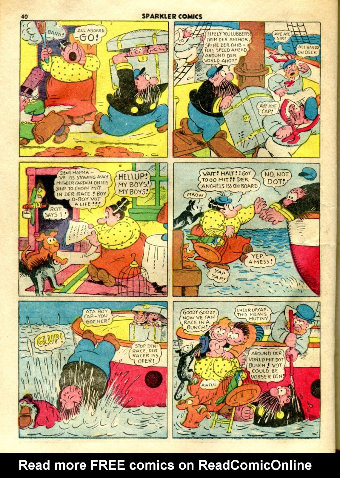 Sparkler Comics issue 13 - Page 42