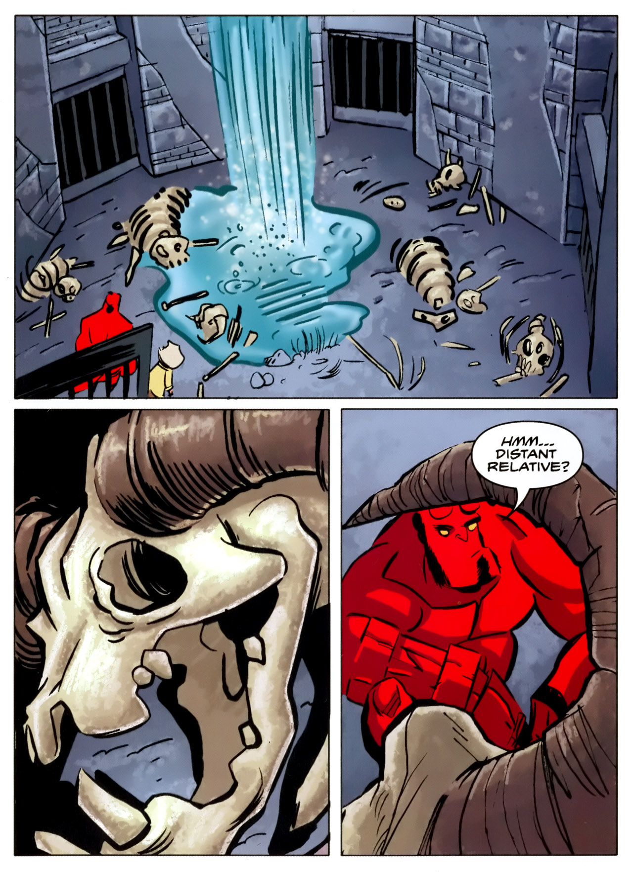 Read online Hellboy Animated: The Menagerie comic -  Issue # TPB - 43