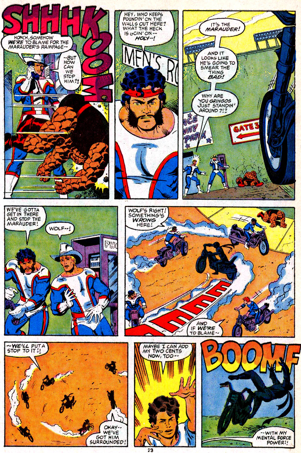 Read online The Thing comic -  Issue #27 - 24