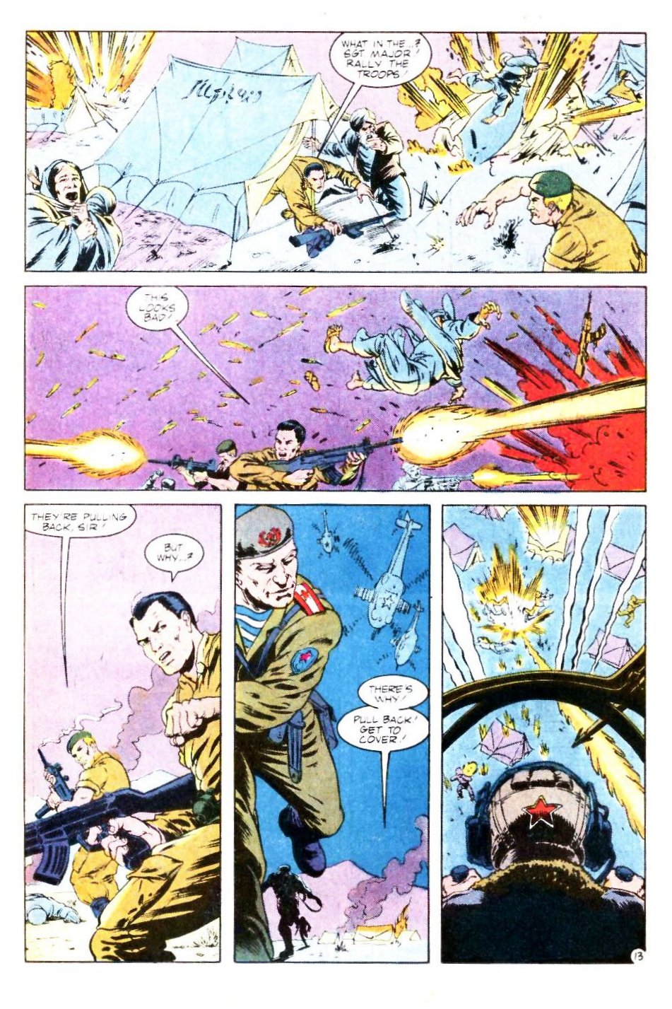 Read online Mark Hazzard: Merc comic -  Issue #12 - 14