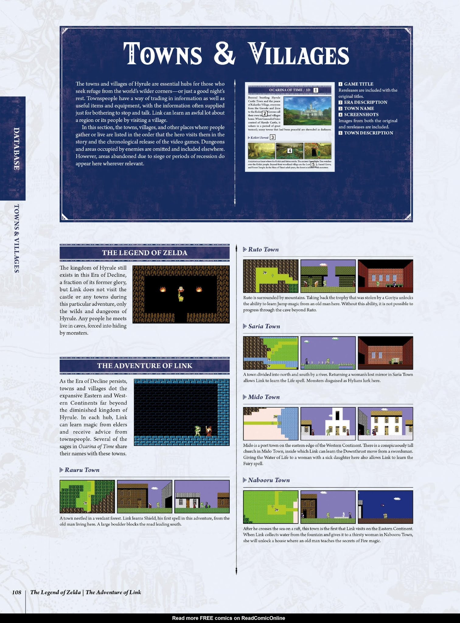 Read online The Legend of Zelda Encyclopedia comic -  Issue # TPB (Part 2) - 12