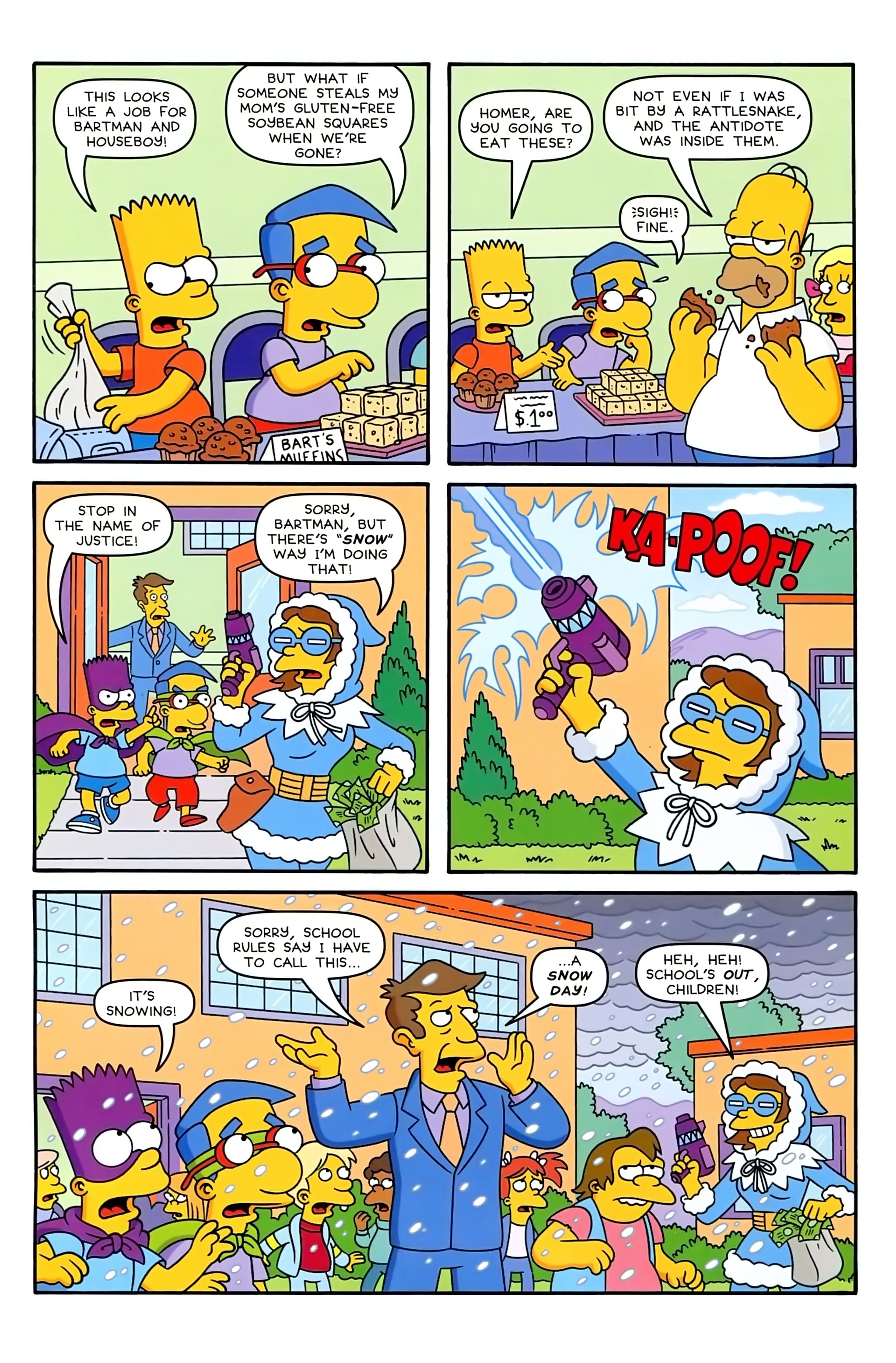 Read online Simpsons Comics comic -  Issue #235 - 16