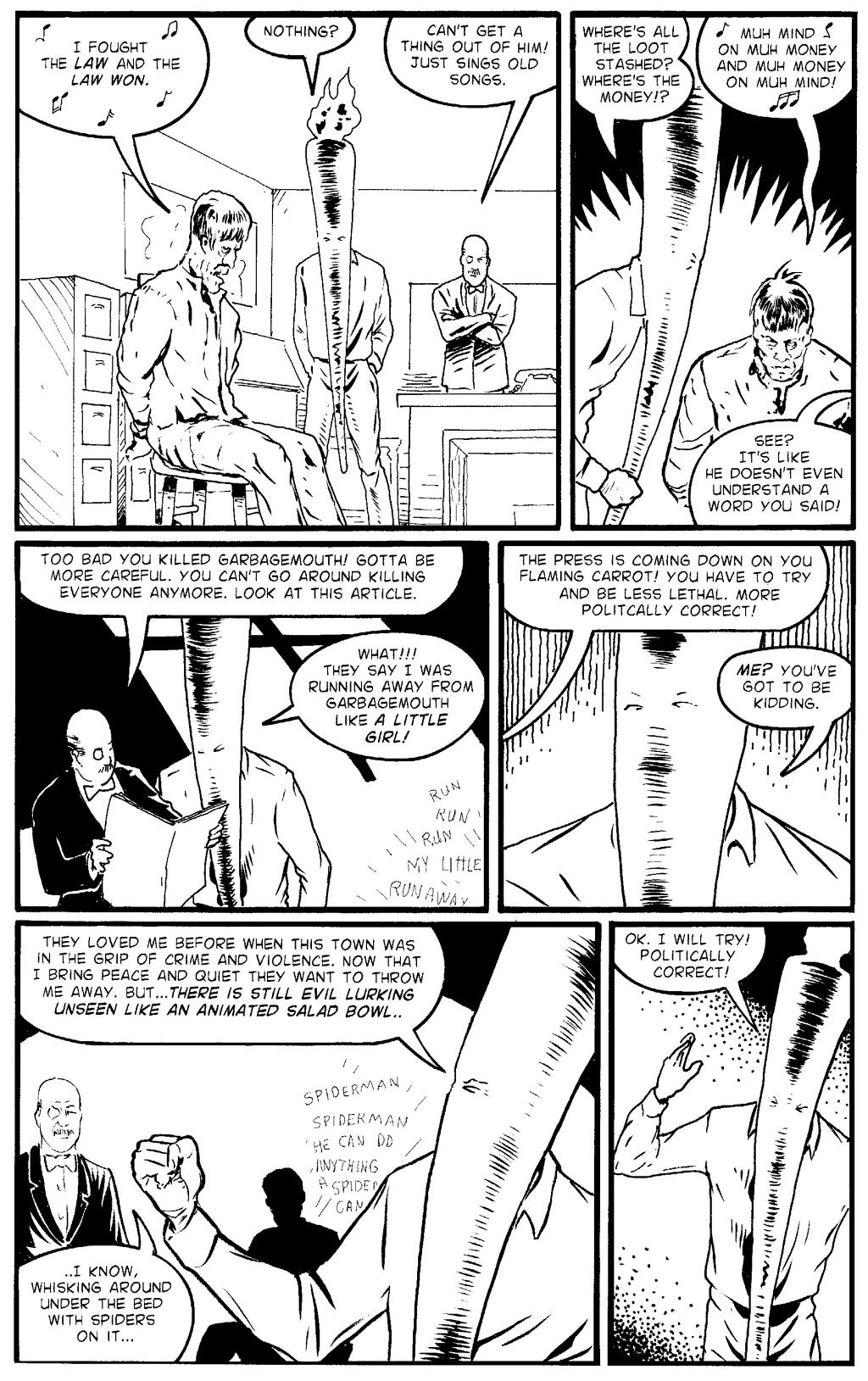 Read online Flaming Carrot Comics (2004) comic -  Issue #1 - 14