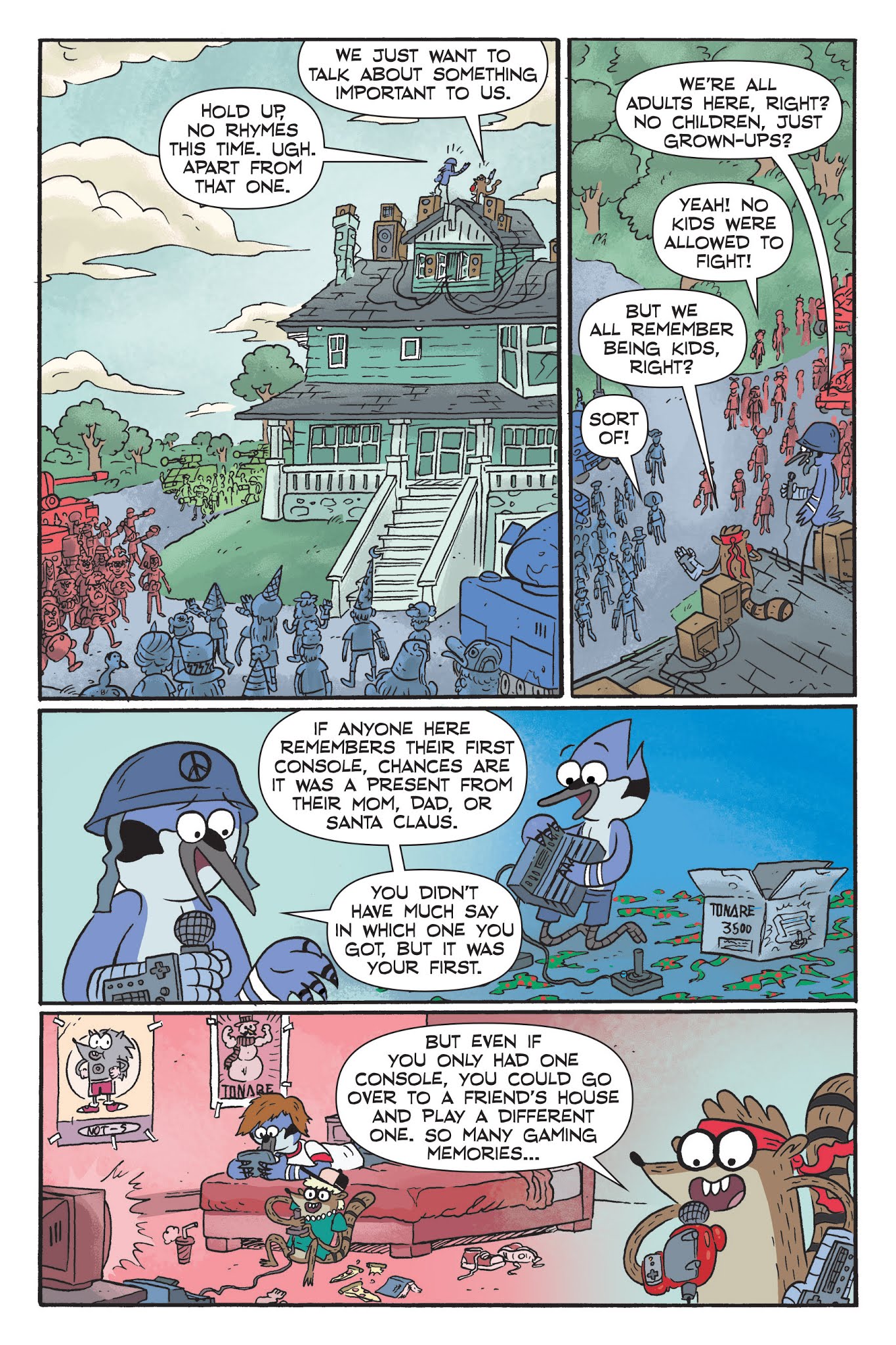 Read online Regular Show: A Clash of Consoles comic -  Issue # TPB (Part 2) - 36