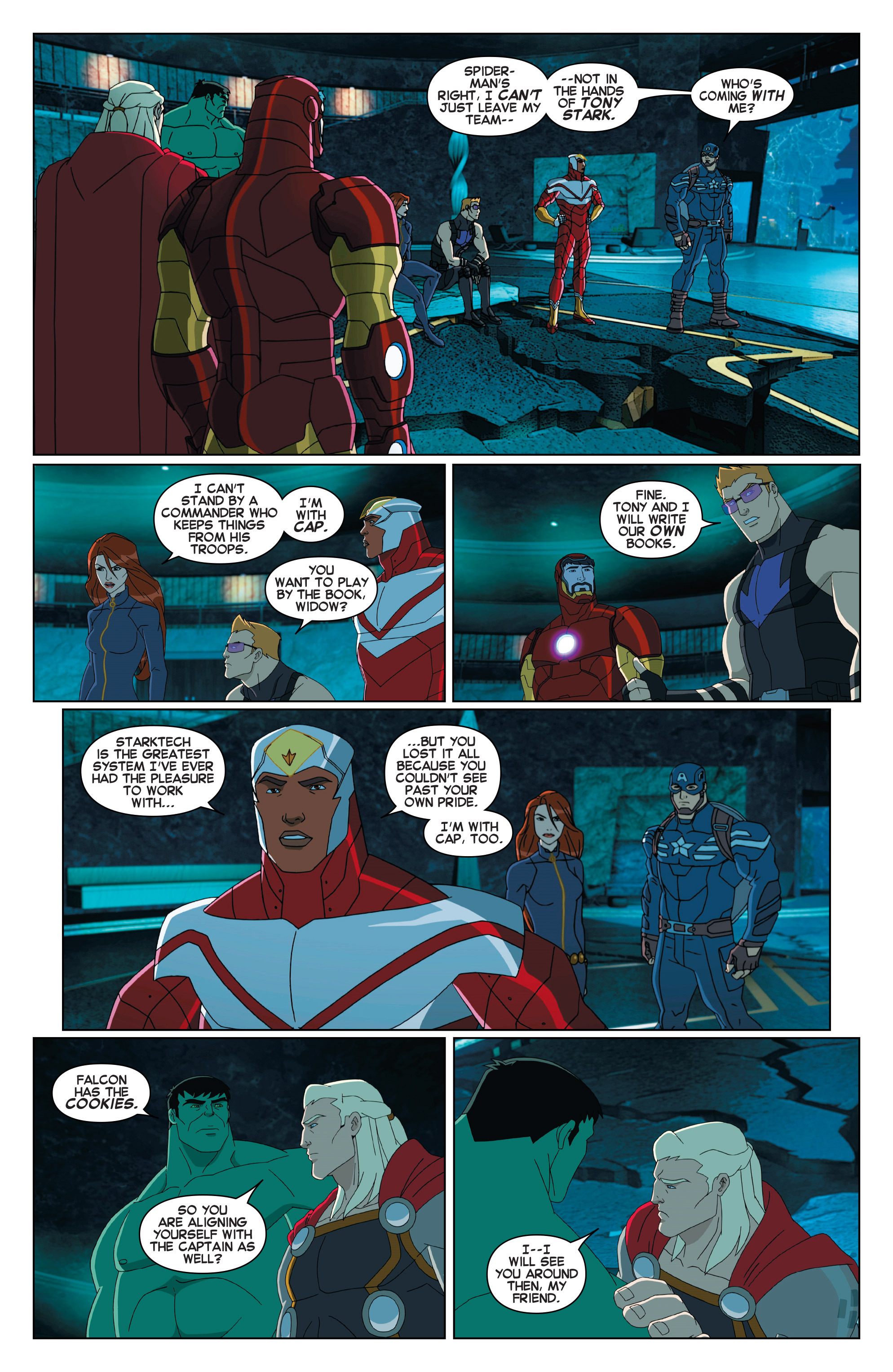 Read online Marvel Universe Avengers Assemble: Civil War comic -  Issue #2 - 21