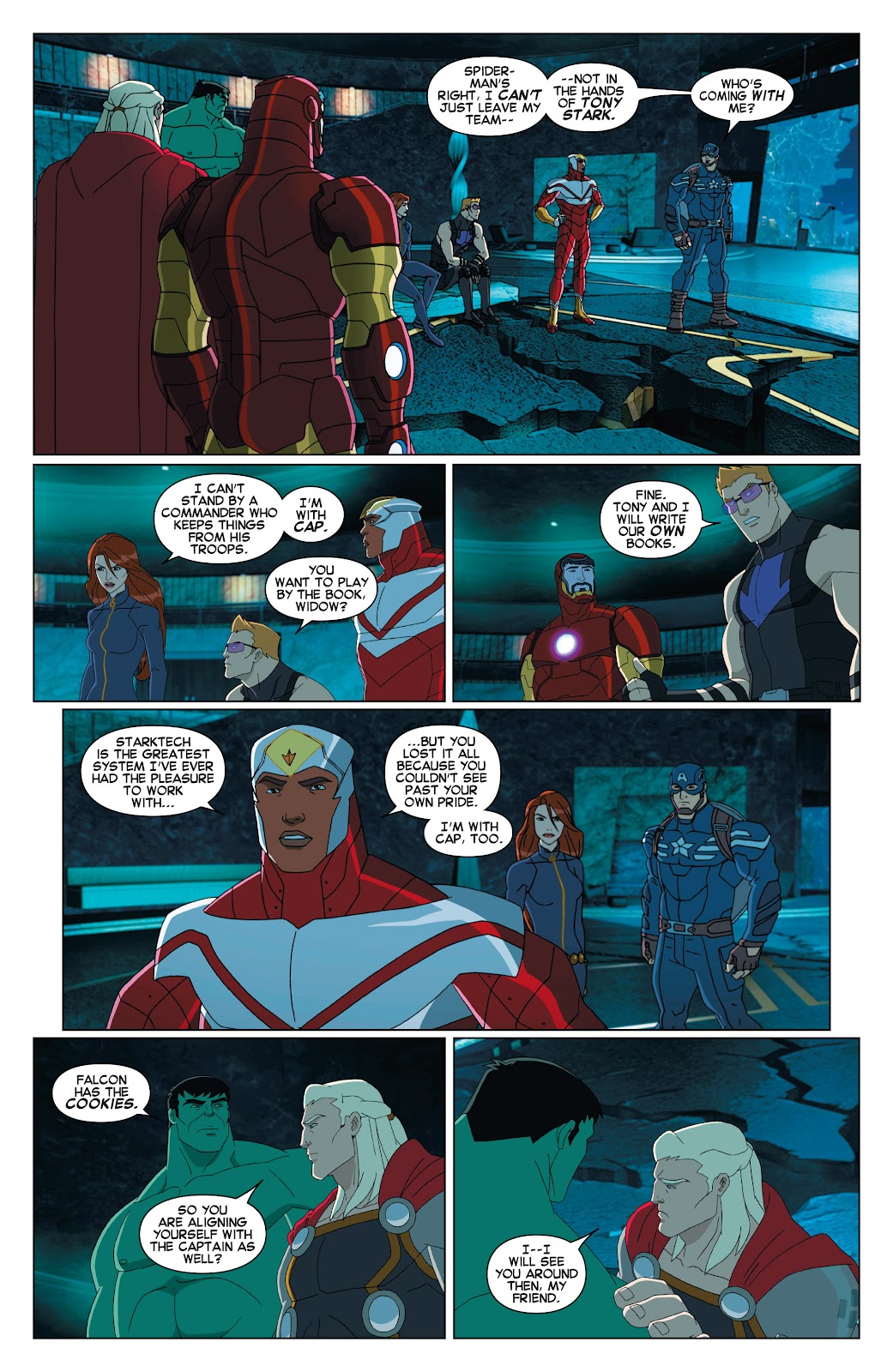 Marvel Universe Avengers Assemble: Civil War issue 2 - Page 21