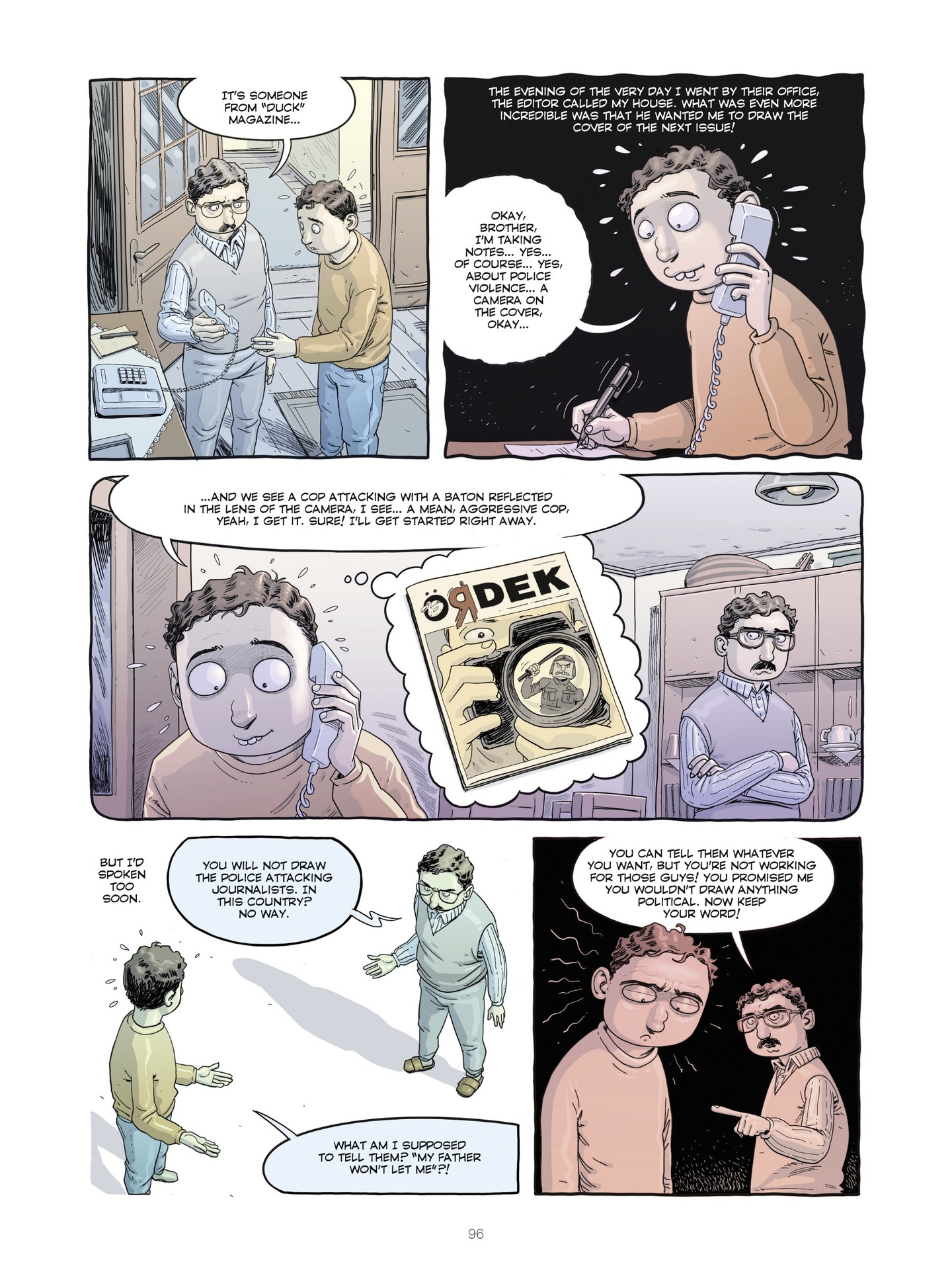Read online Drawing On The Edge: Chronicles From Istanbul comic -  Issue # TPB (Part 1) - 90