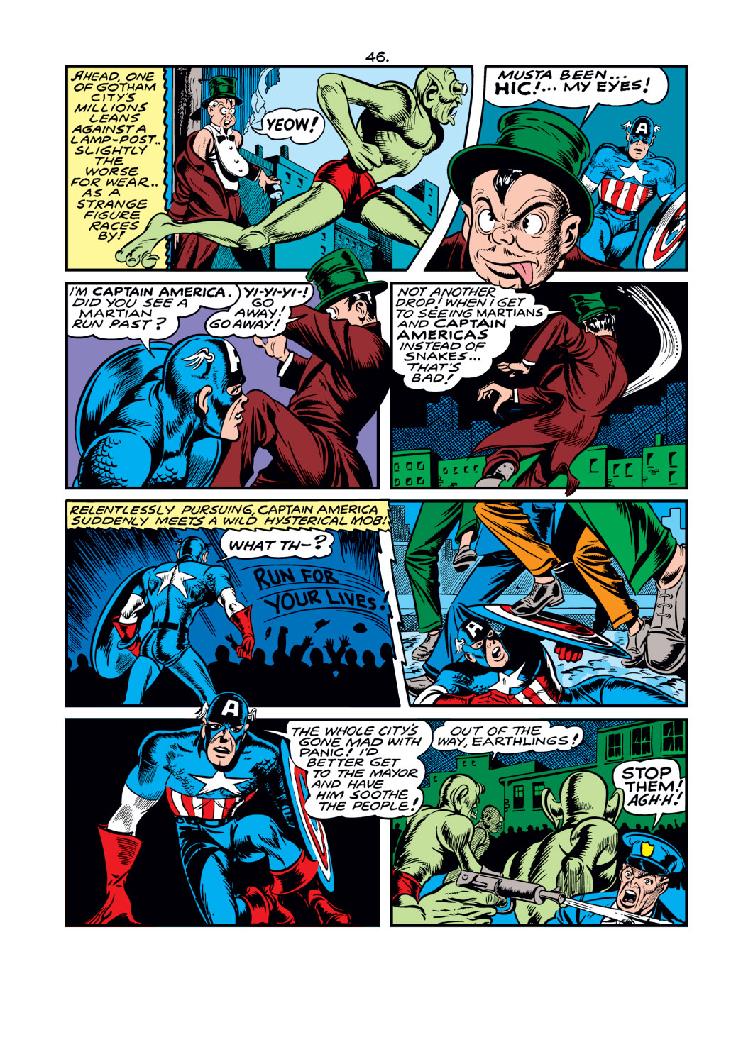 Read online Captain America Comics comic -  Issue #15 - 47