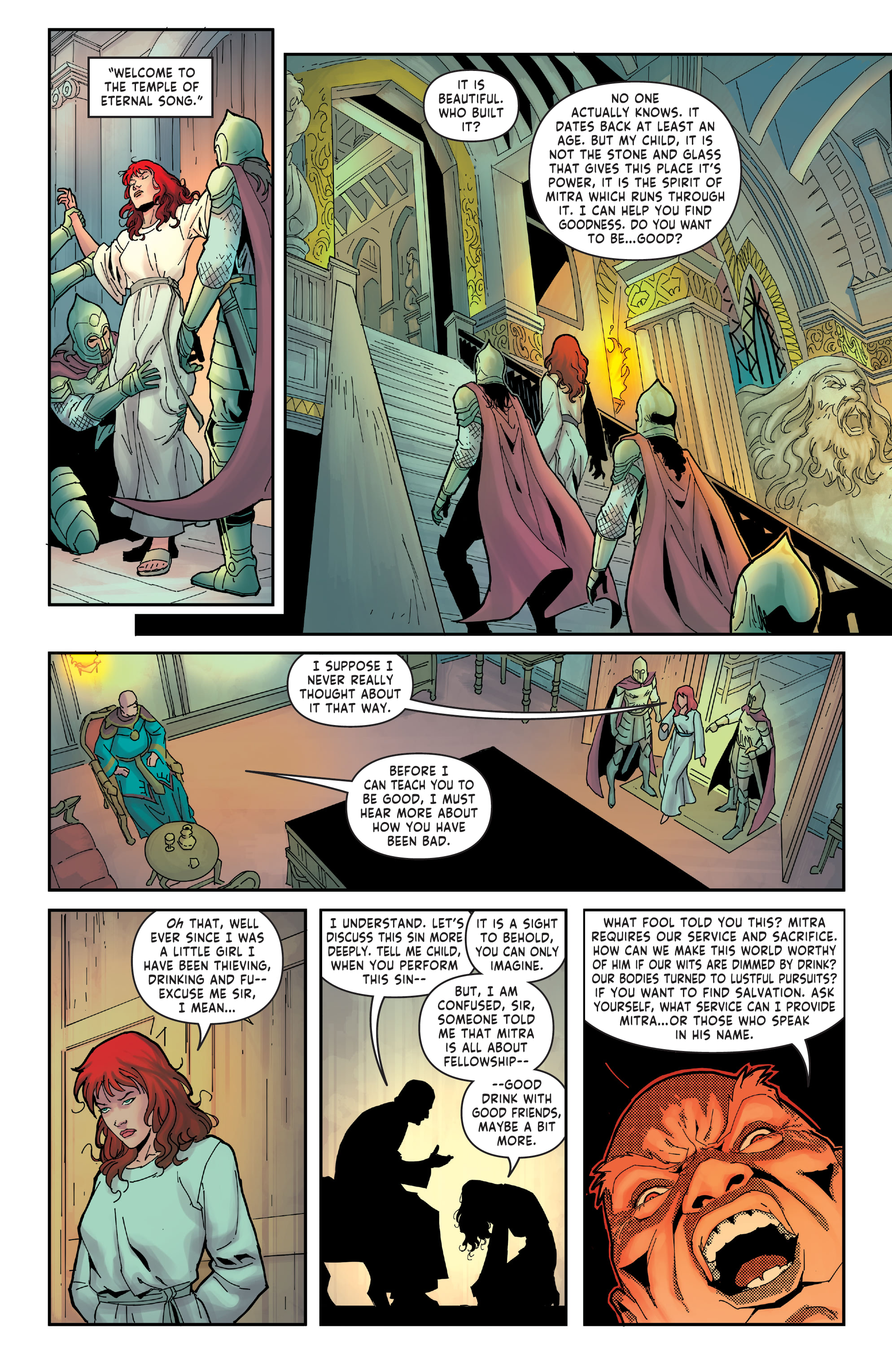Read online Red Sonja: The Price of Blood comic -  Issue #1 - 21