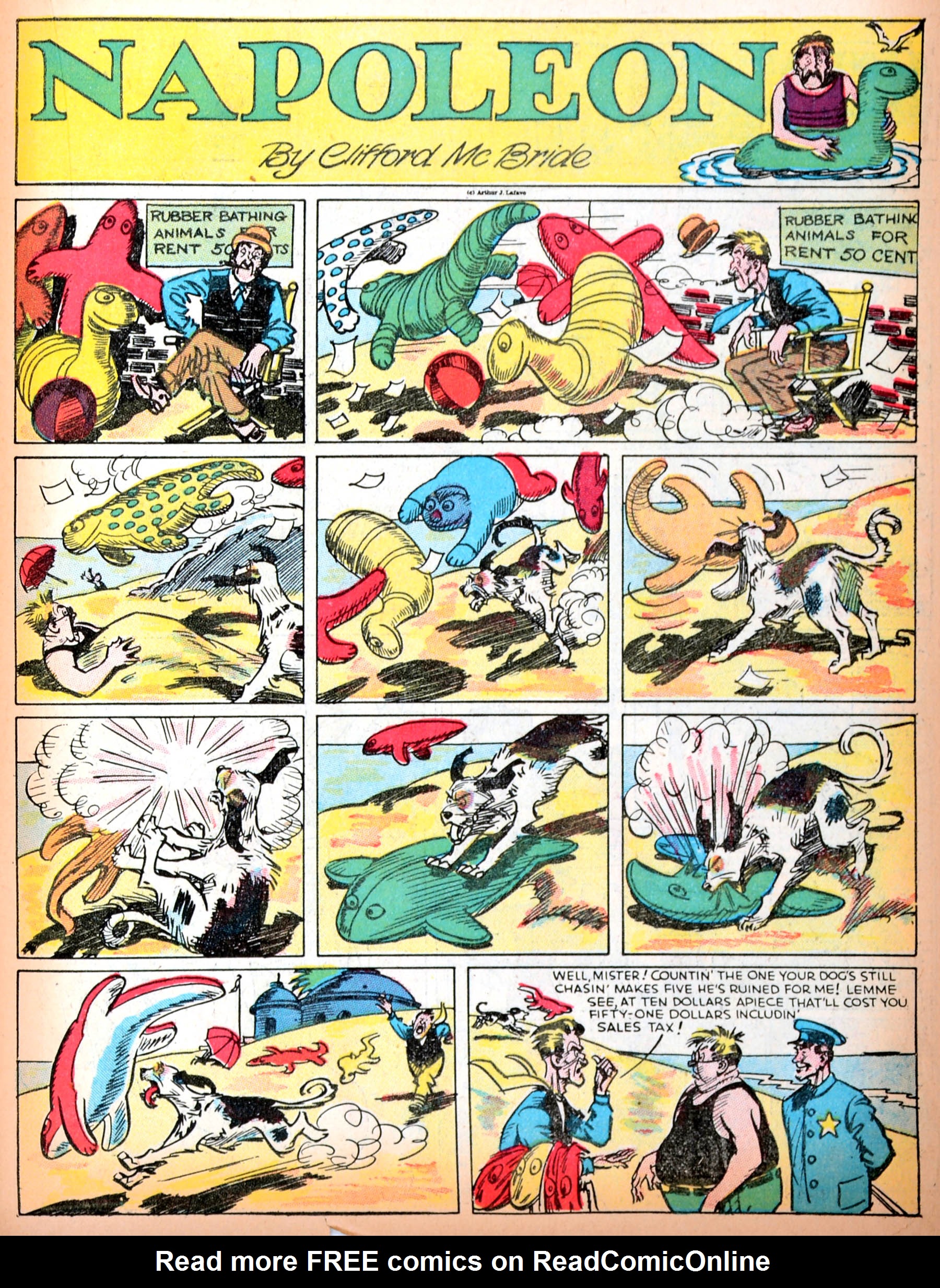 Read online Famous Funnies comic -  Issue #11 - 43