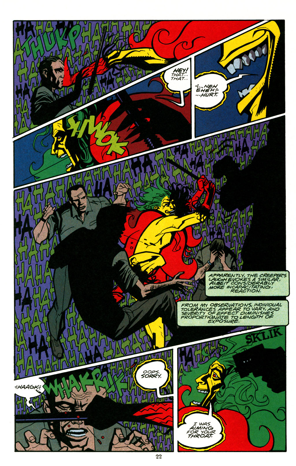 Read online The Creeper (1997) comic -  Issue #1 - 21