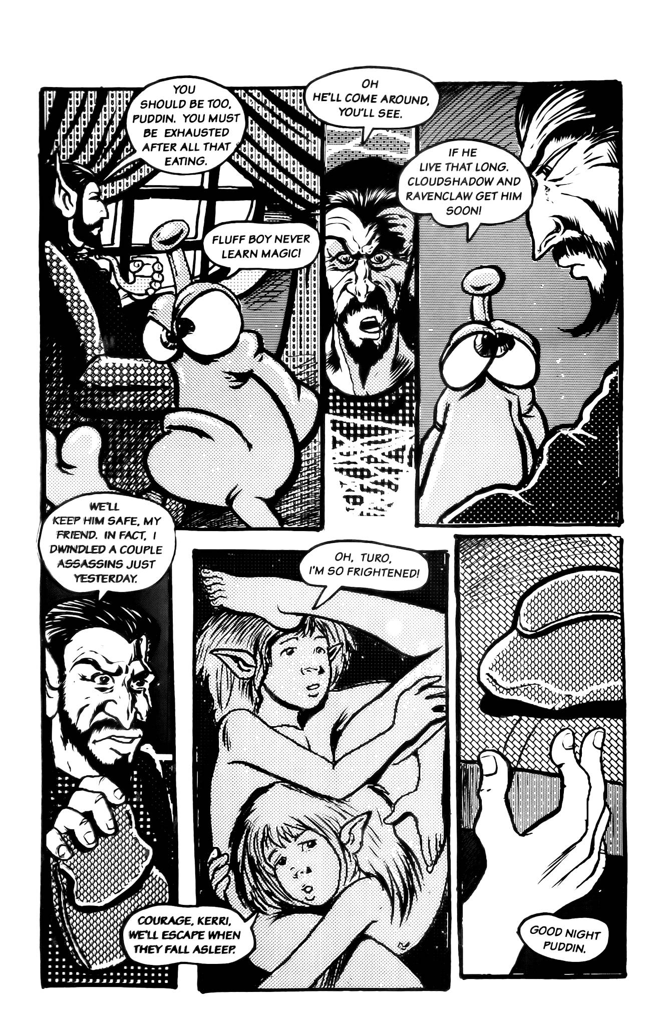 Read online Elfheim: Dragon's Dreams comic -  Issue #4 - 16