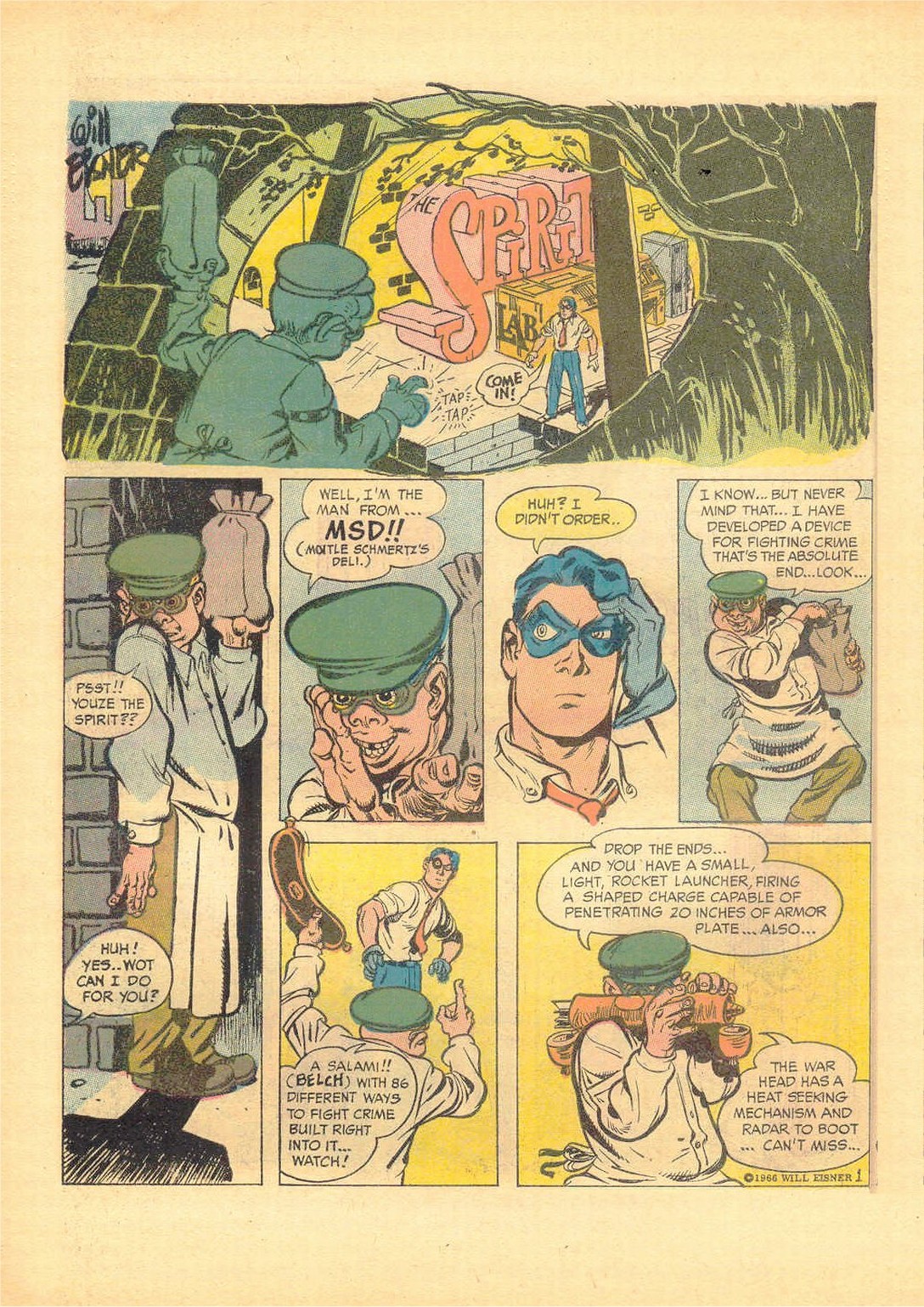 Read online The Spirit (1966) comic -  Issue #2 - 26