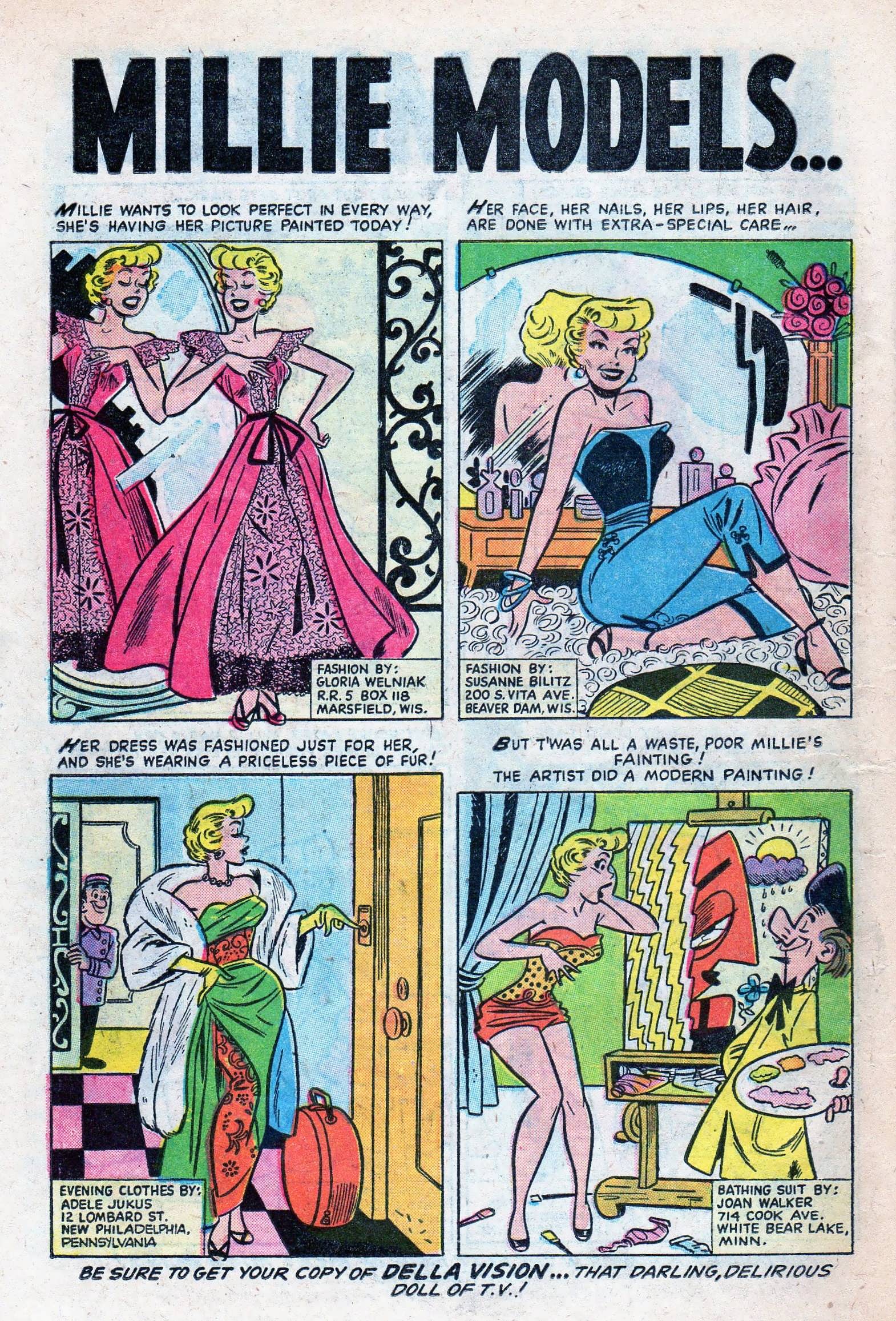 Read online Millie the Model comic -  Issue #61 - 22