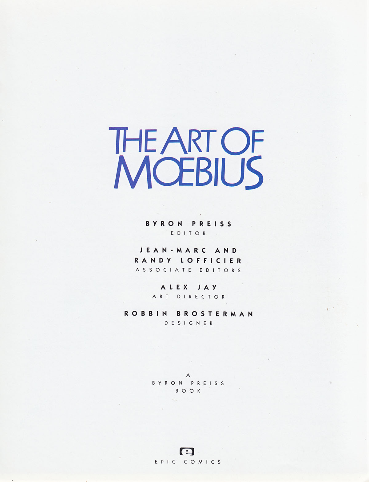 Read online The Art of Moebius comic -  Issue # TPB (Part 1) - 5