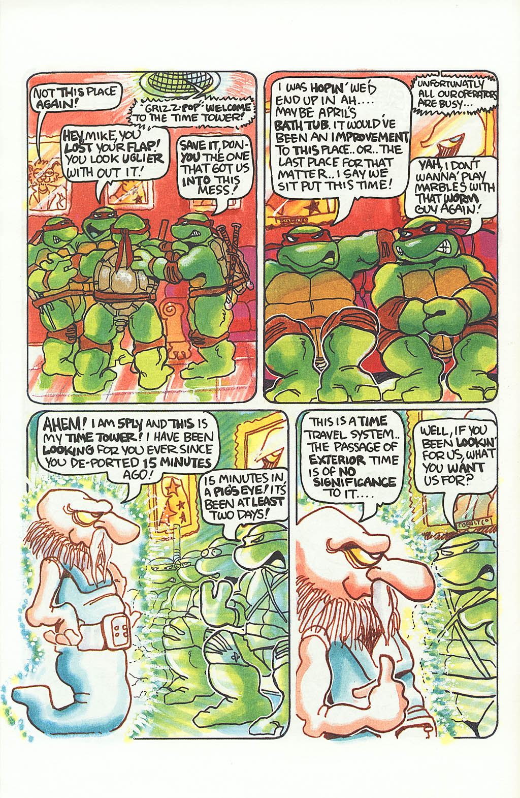 Read online Teenage Mutant Ninja Turtles: "Times" Pipeline comic -  Issue # Full - 40