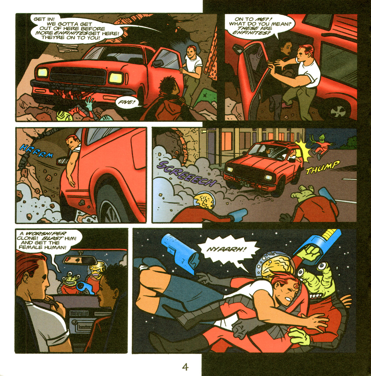 Read online Red Rocket 7 comic -  Issue #2 - 6