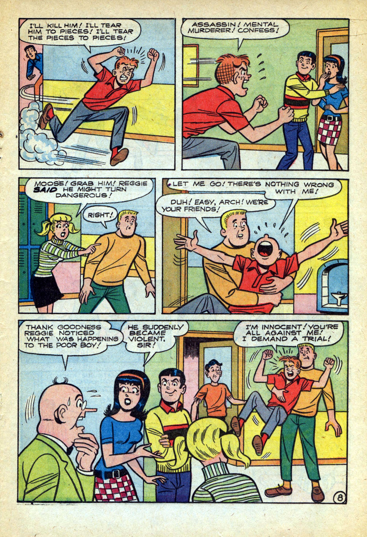 Read online Reggie and Me (1966) comic -  Issue #25 - 21