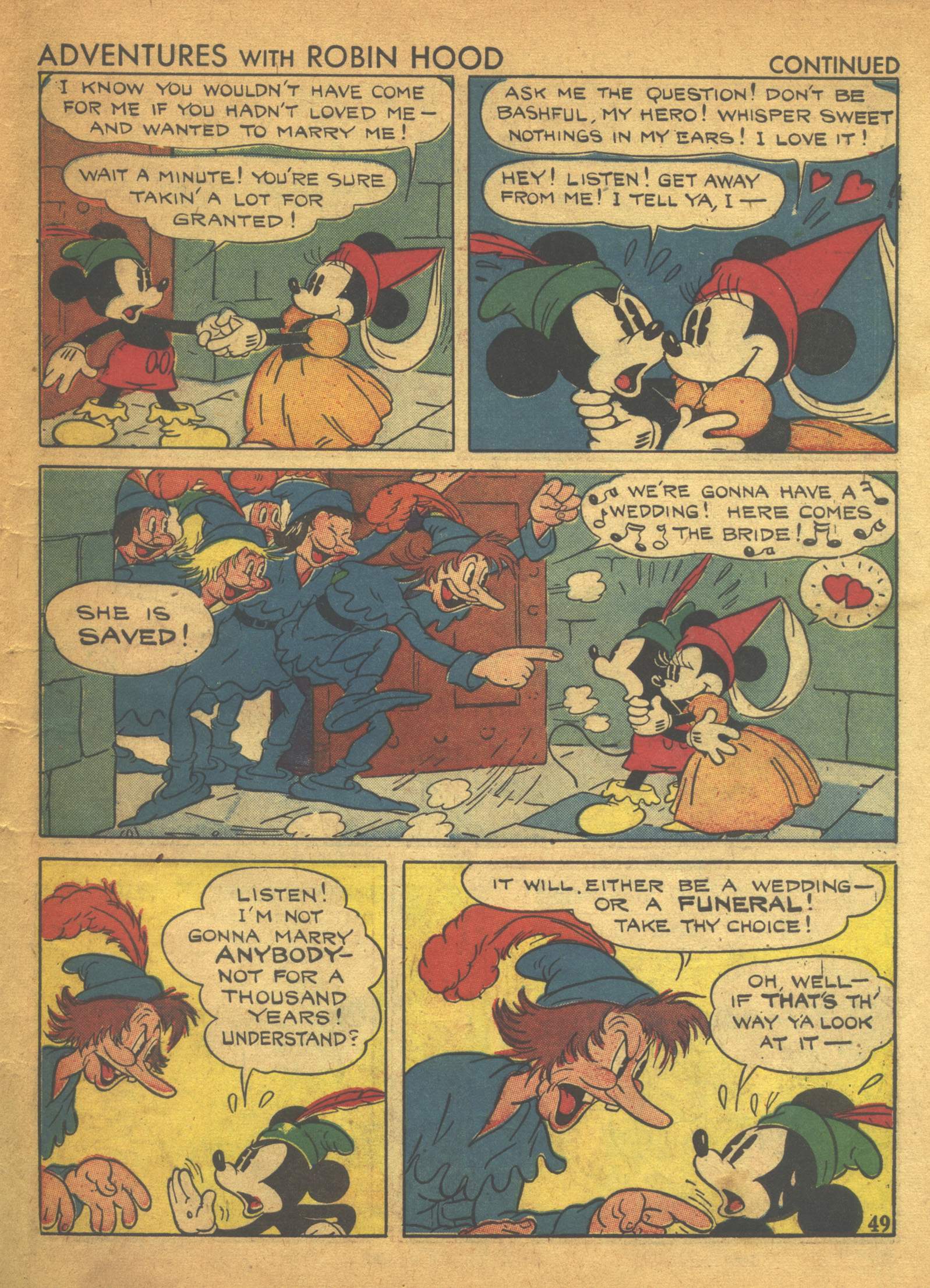 Read online Walt Disney's Comics and Stories comic -  Issue #12 - 51