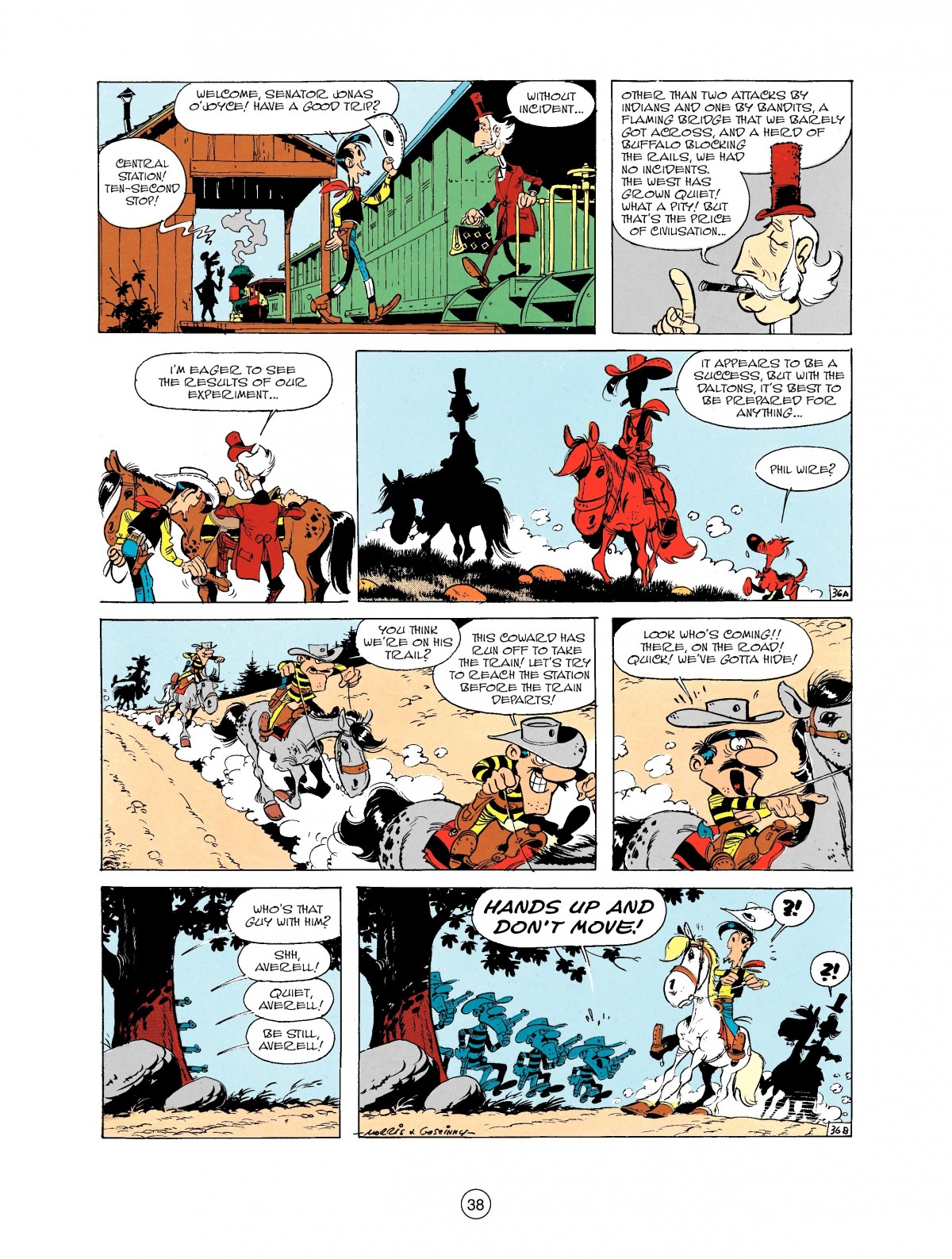 Read online A Lucky Luke Adventure comic -  Issue #36 - 38