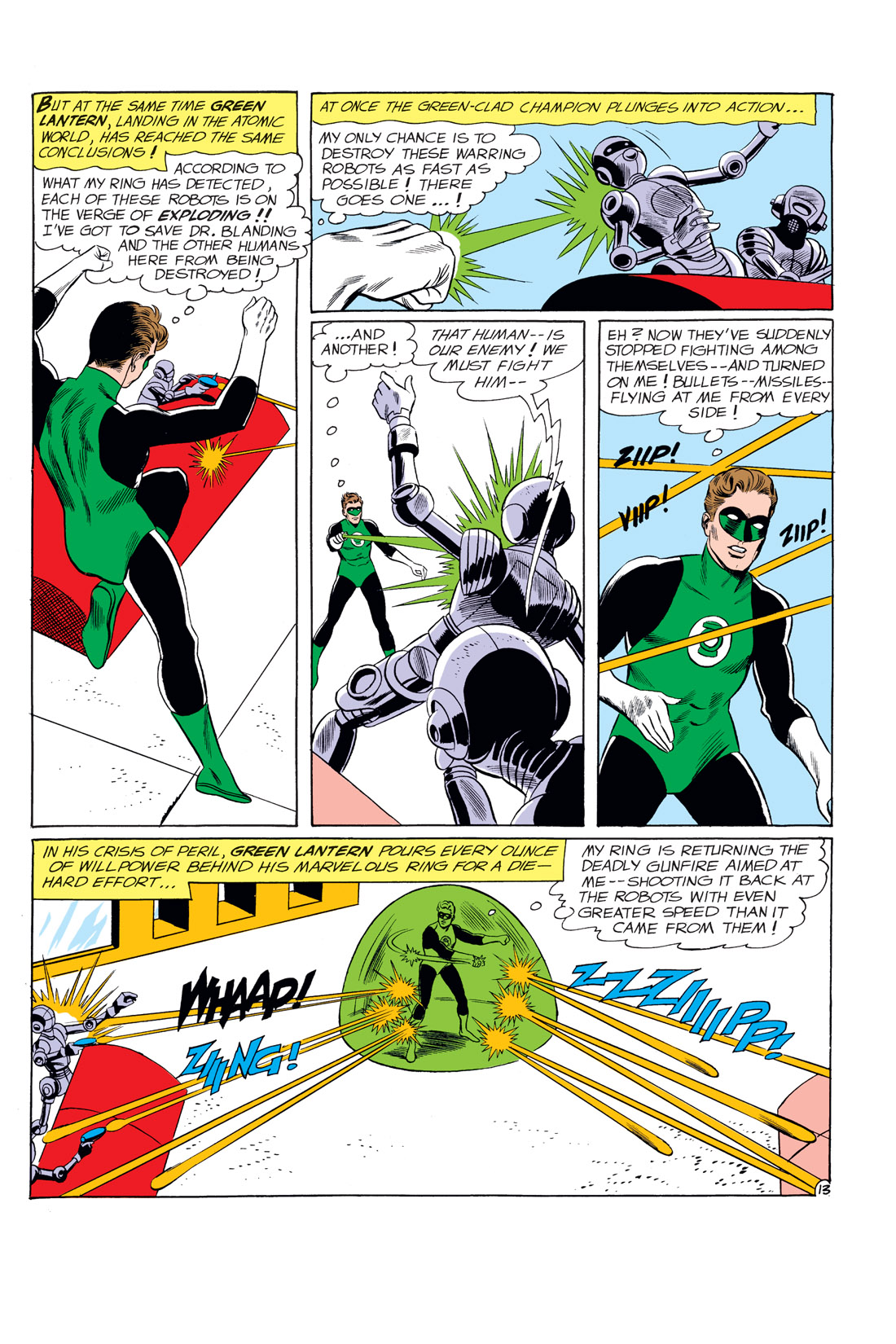 Read online Green Lantern (1960) comic -  Issue #10 - 14