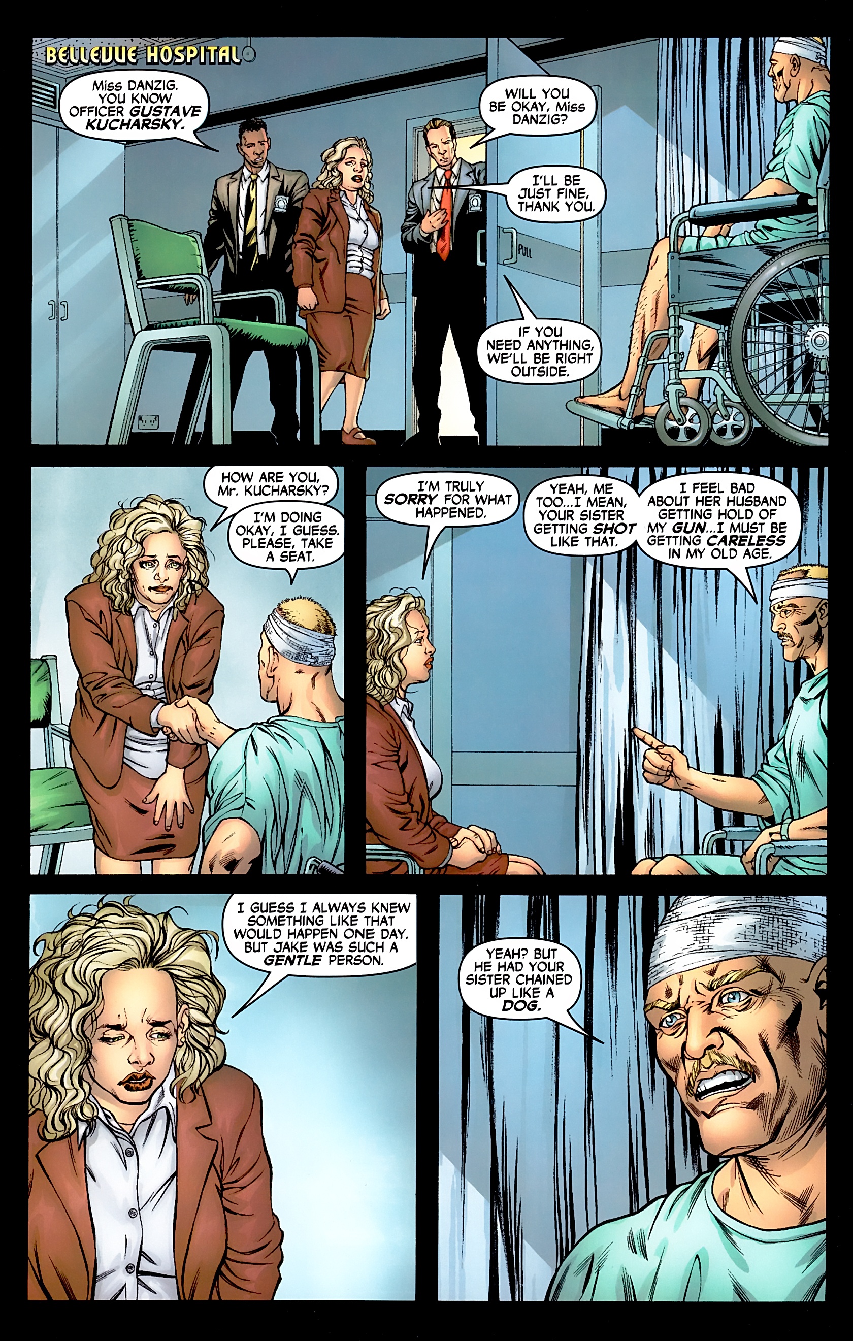 Read online District X comic -  Issue #3 - 10